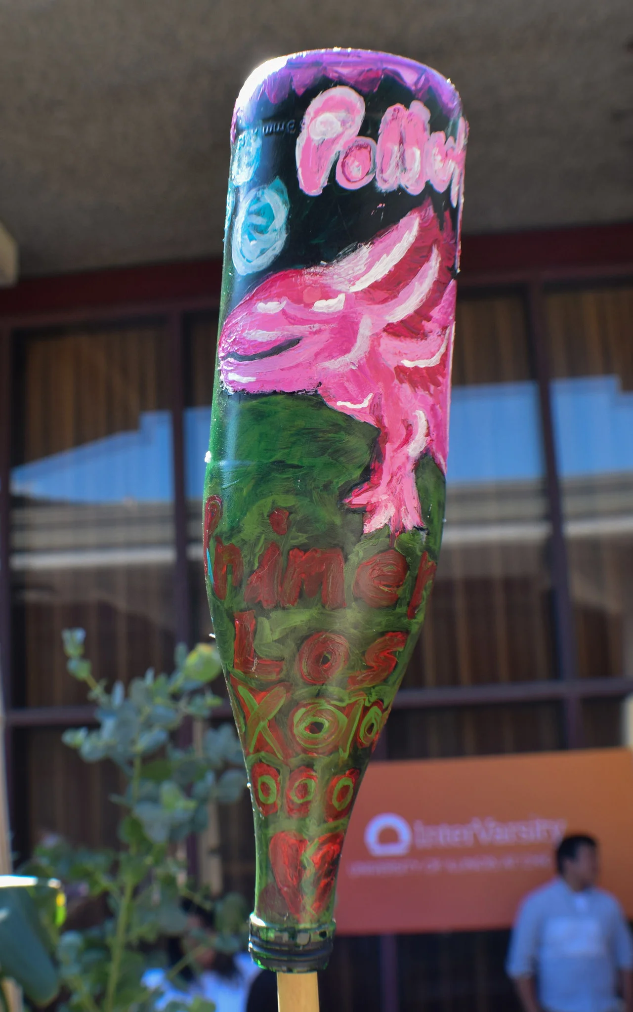 Jonny’s bottle featuring an Axolotl.
