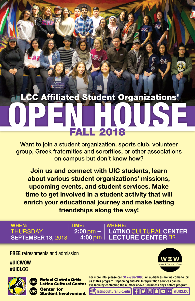 LCC student affiliated open house
