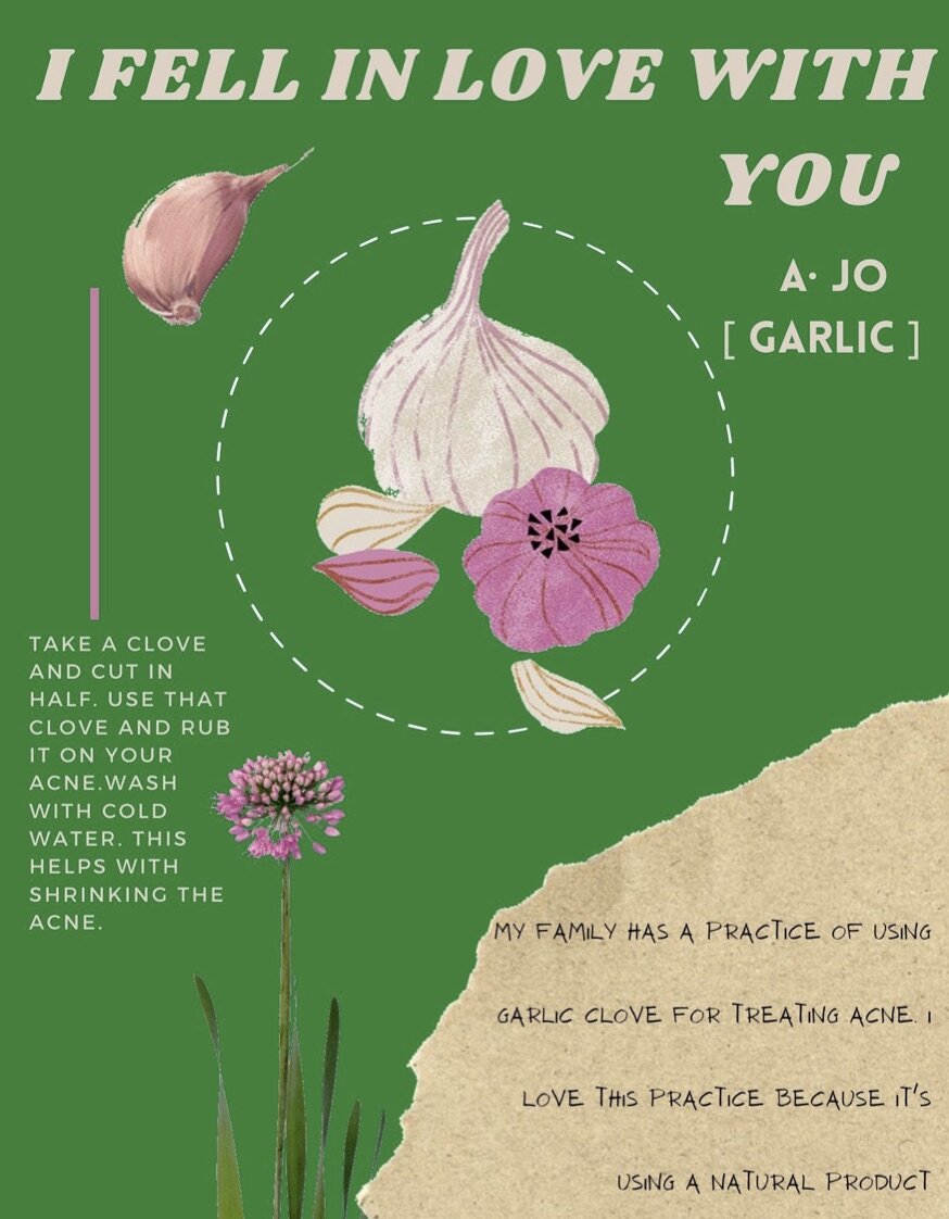 Page 3. I fell in love with you garlic.