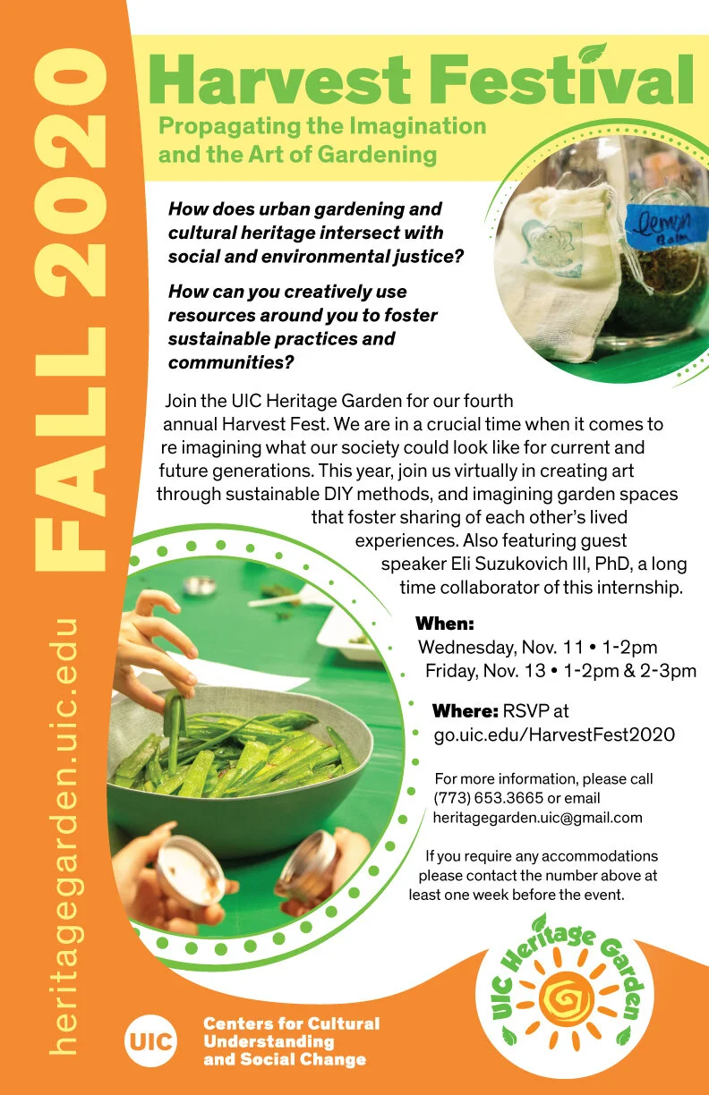 Harvest Festival 2020 Main poster