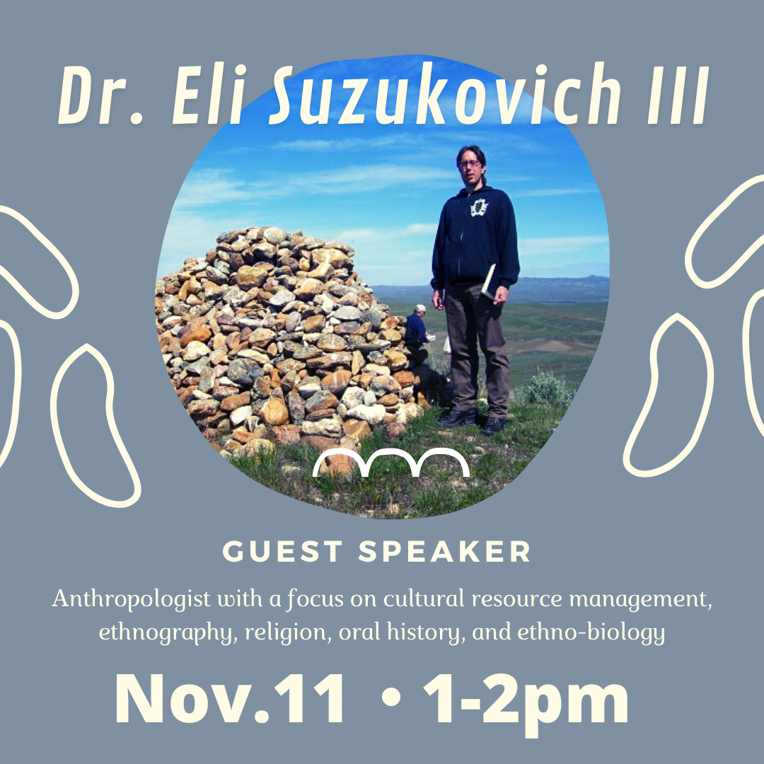 Guest Speaker: Eli Suzukovich III.