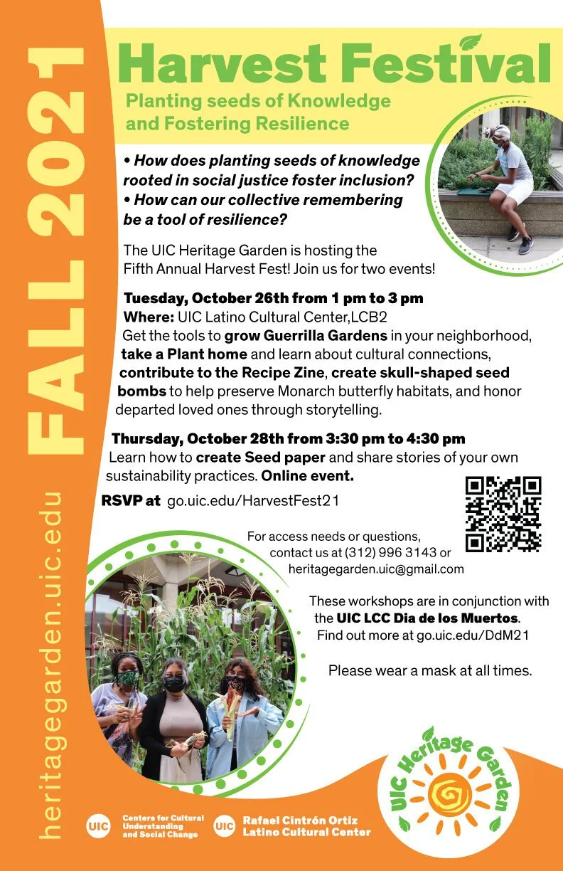 Fall 2021 Harvest Festival Poster