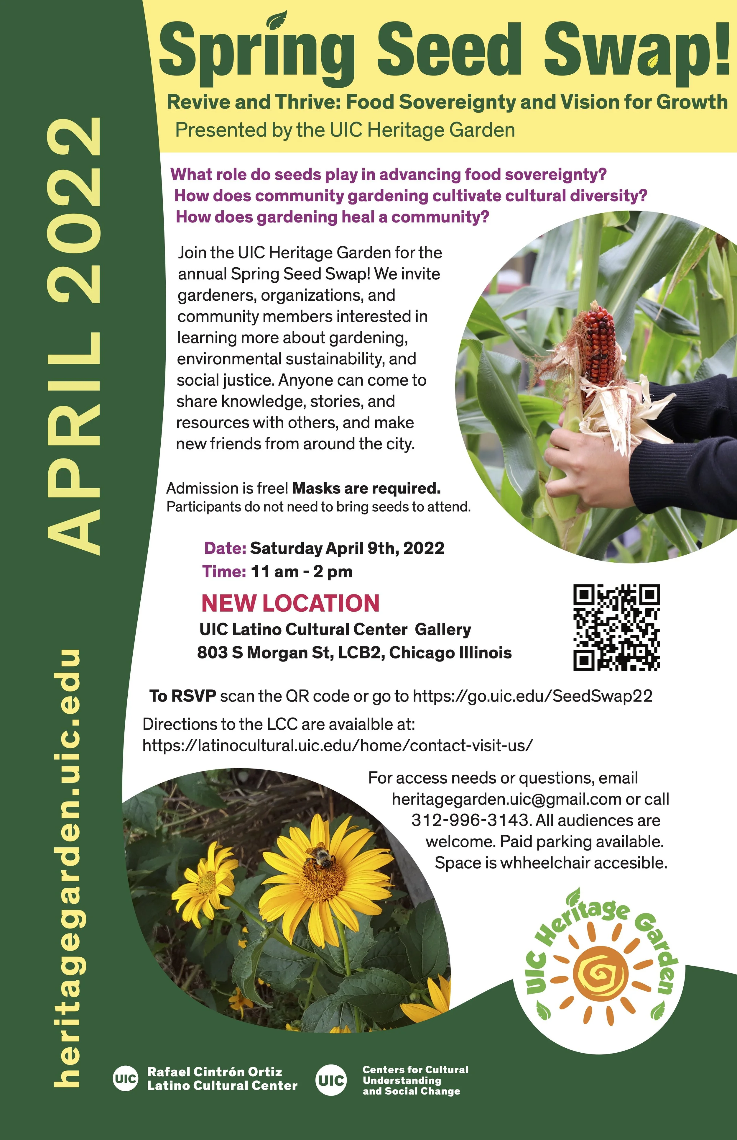 Seed Swap 2022 poster english