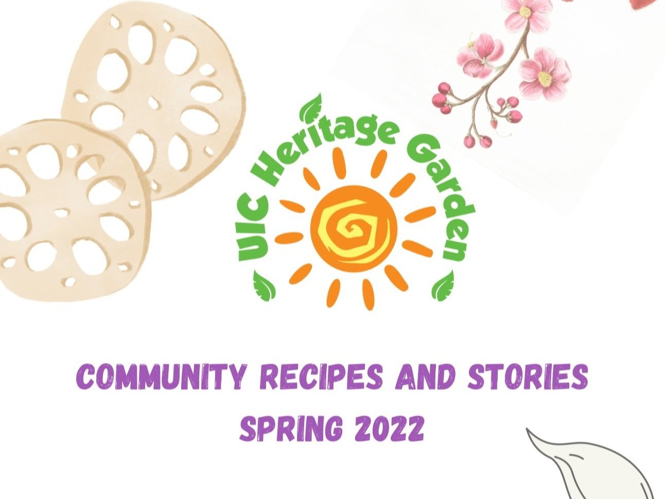 Community Recipes and Stories Spring 2022