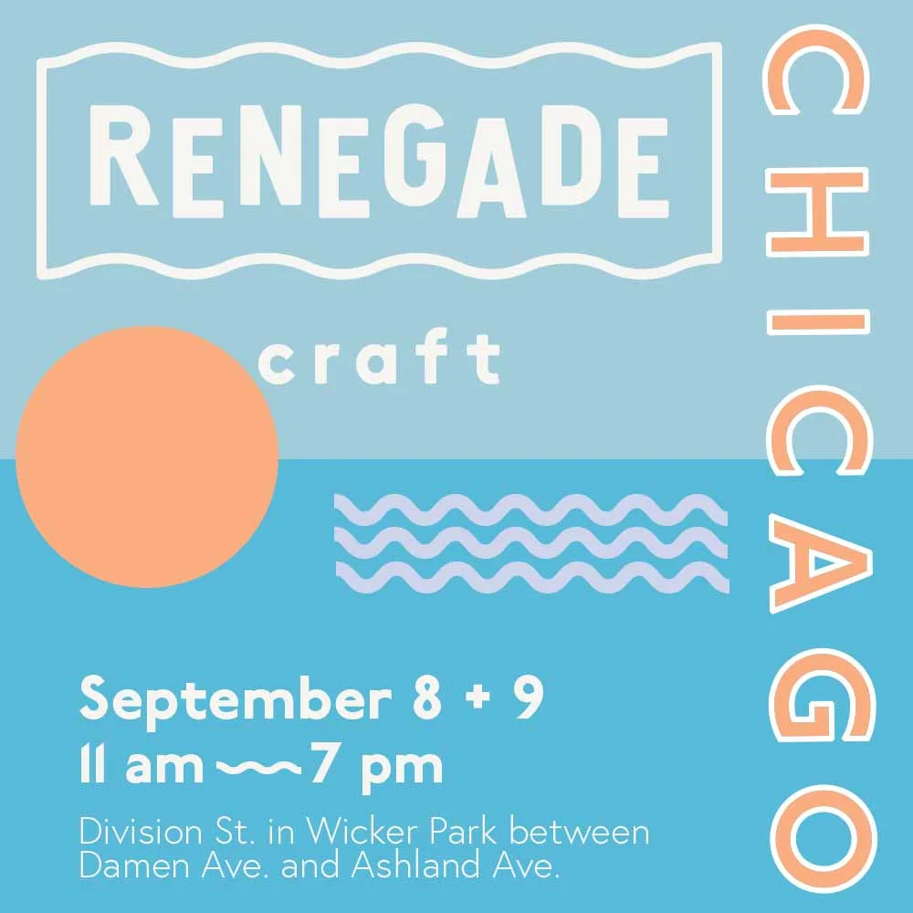 Driftless Magazine will be attending Renegade Craft Fair in Chicago in May.
