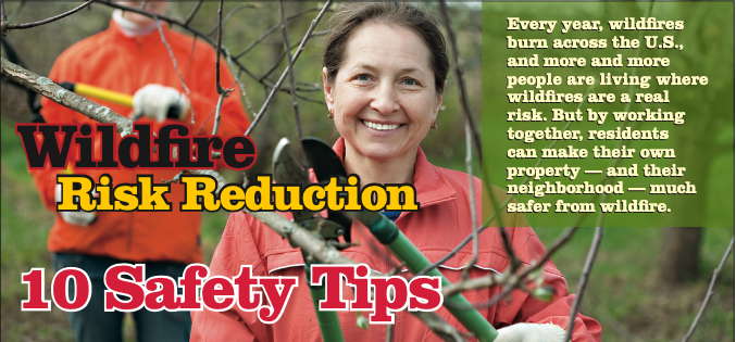 Wildfire Risk Reduction - 10 Safety Tips