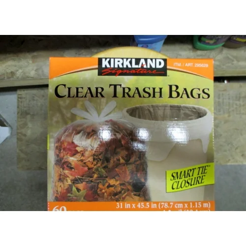 Clear Bags for Donations - Always