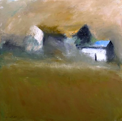 SEPTEMBER MORNING oil on canvas 48"h x 48"w SOLD