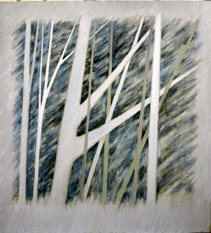 PAGES FROM SKETCHBOOK V, OIL ON CANVAS, 39"H 37"W