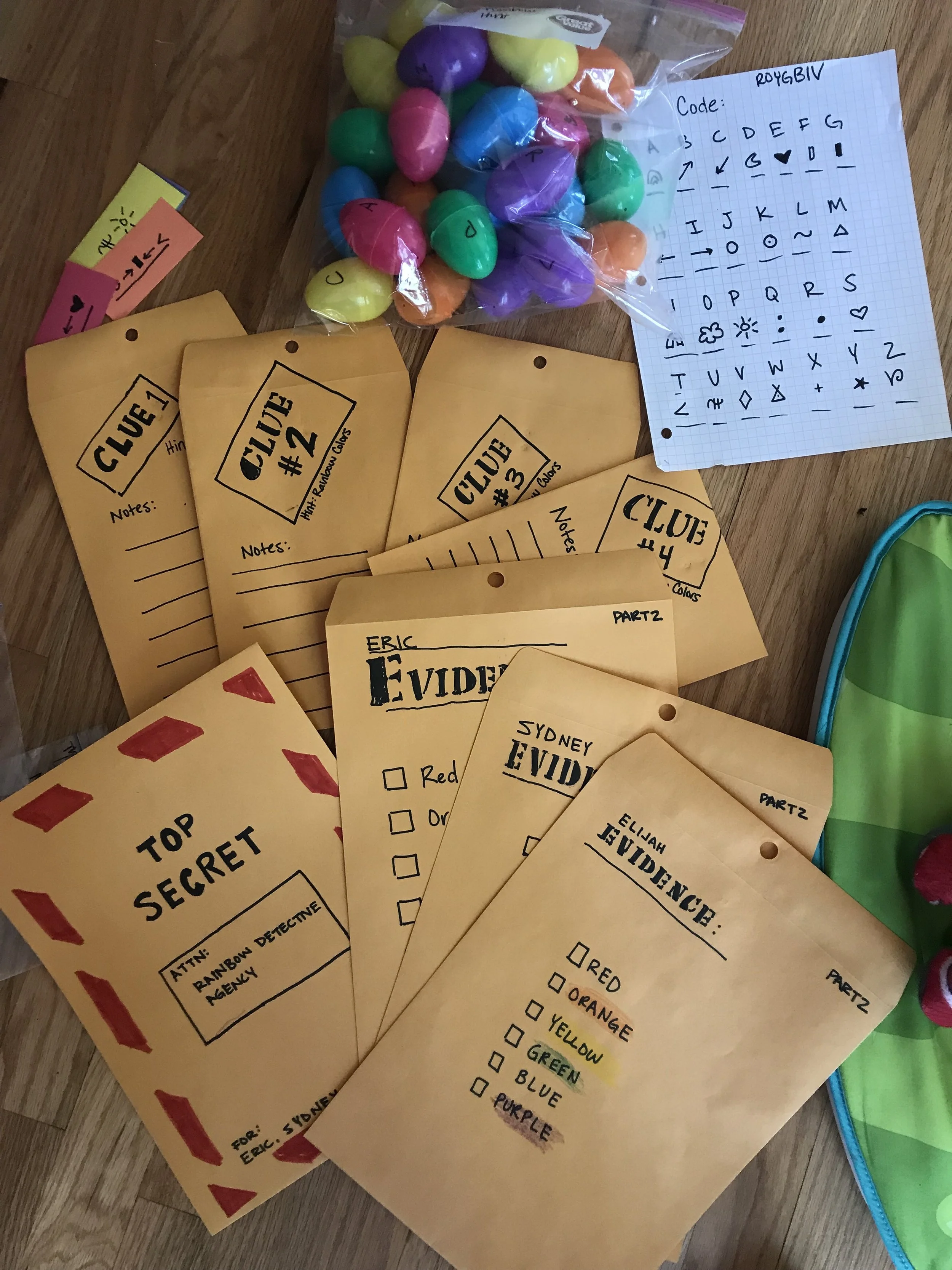 Created a Scavenger Hunt for Cousins