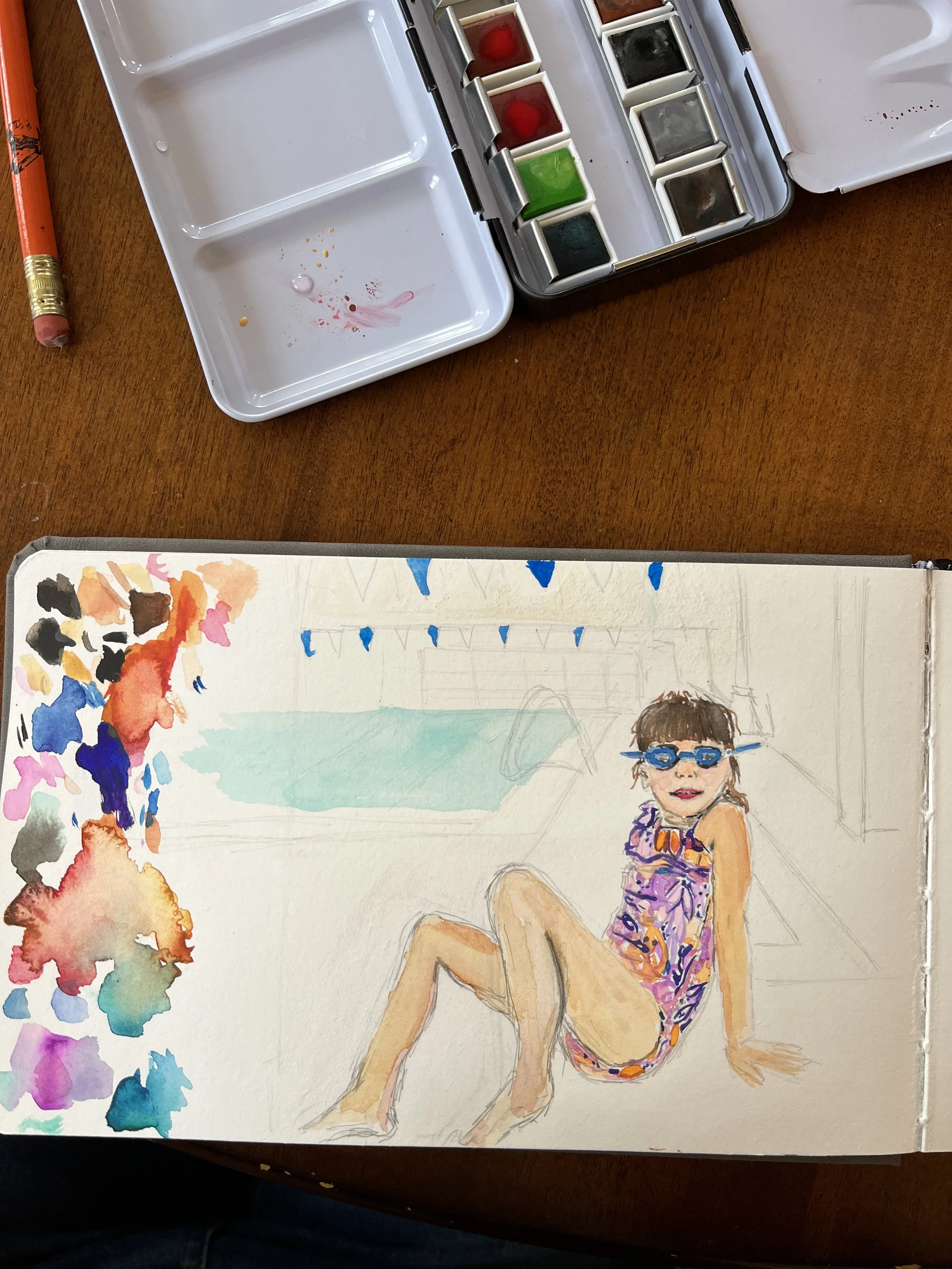 By the Pool