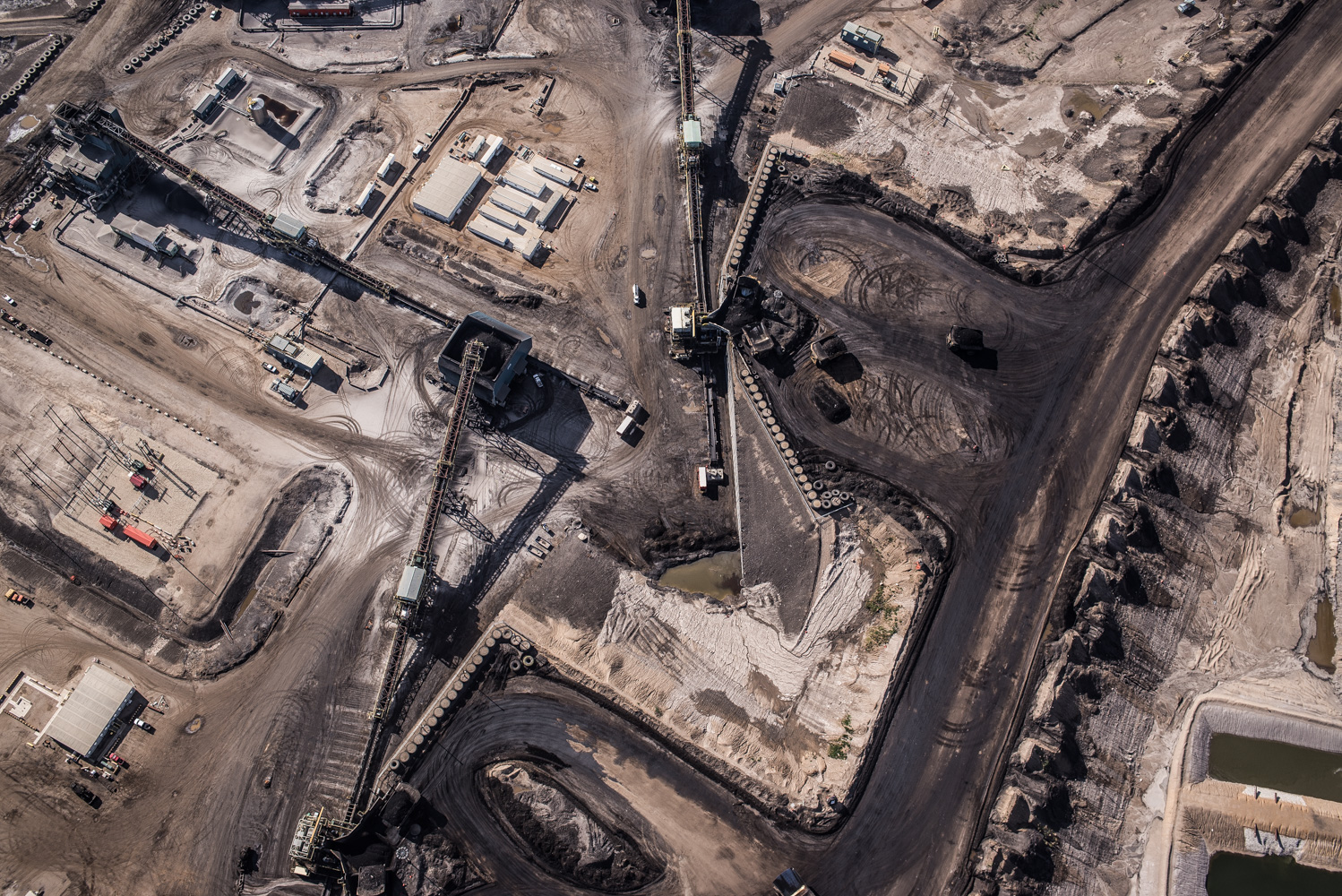  Syncrude Aurora North Mine bitumen crushers, July 2016. 