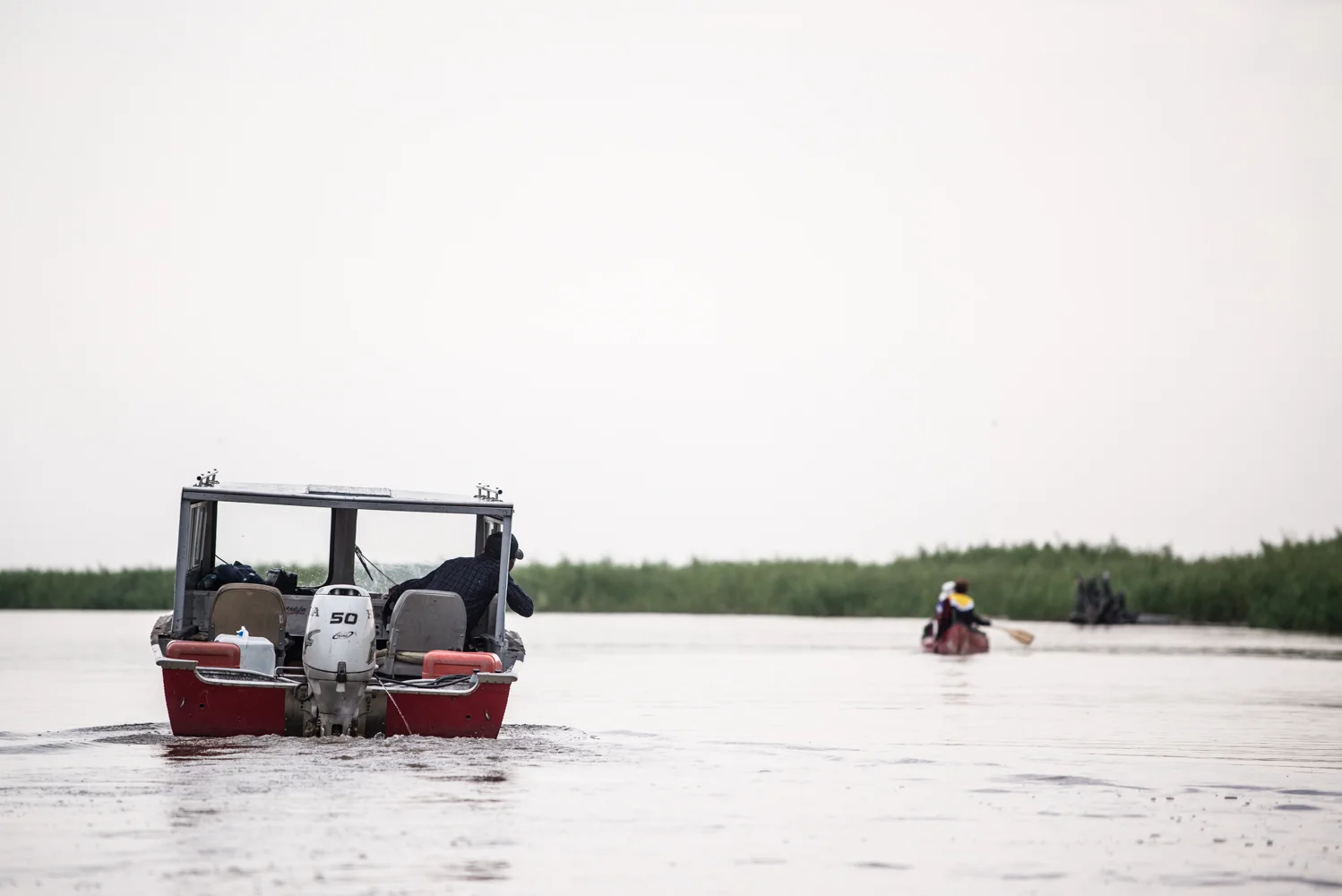 Approaching Lake Mamawi, July 2017.