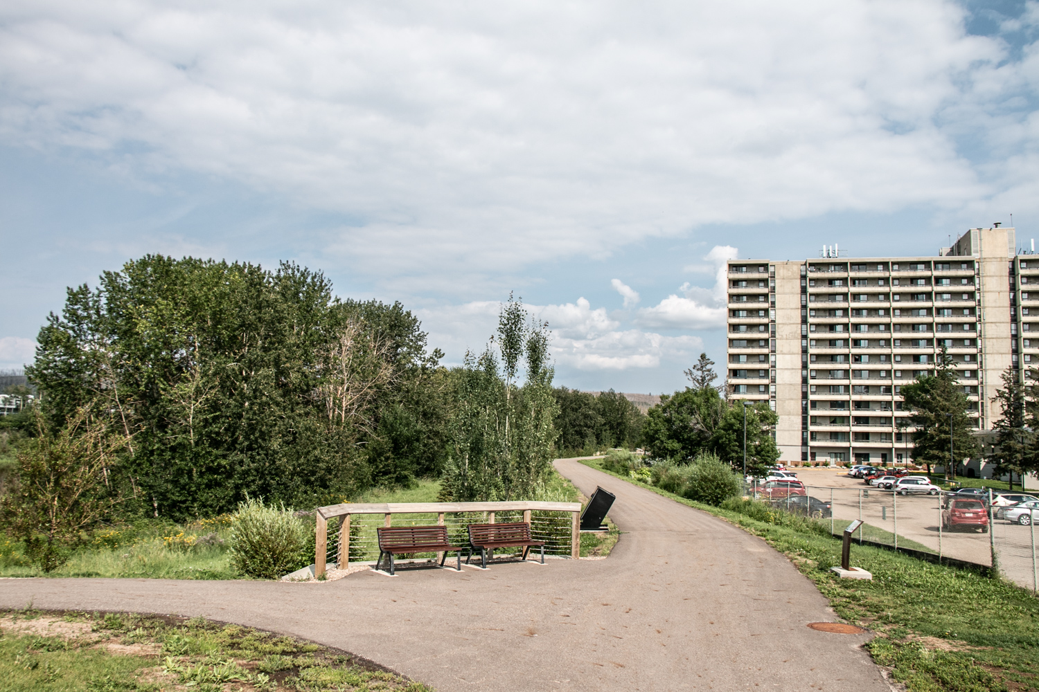 Moccasin Flats and Syncrude Towers in 2018.