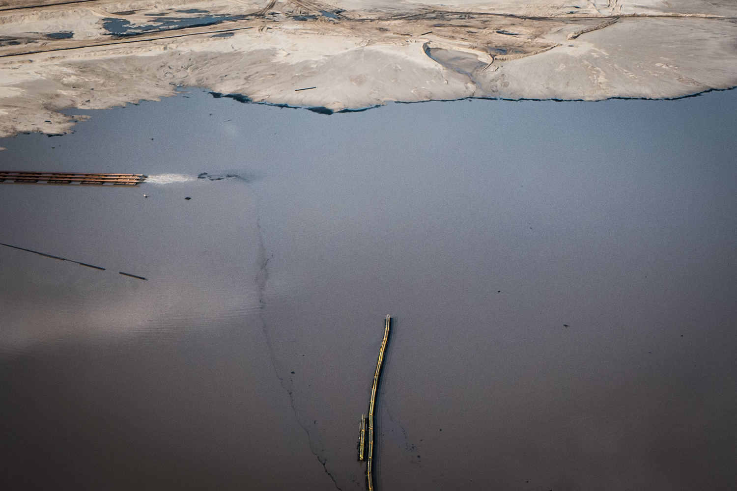  Suncor South Tailings Pond, August 2014. 
