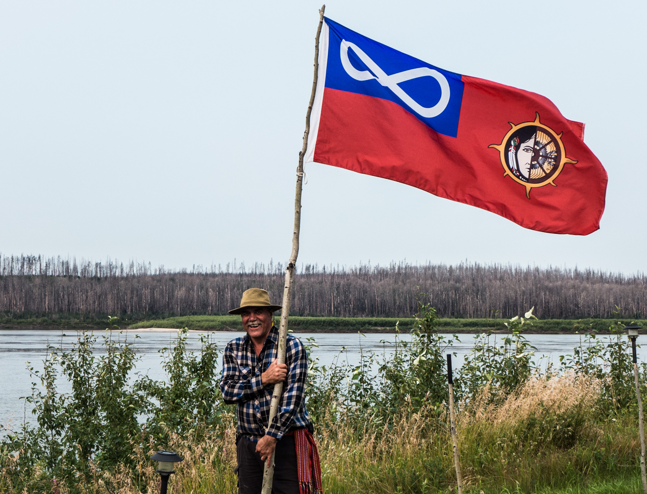  Dave Waniandy at Poplar Point, August 2014. 