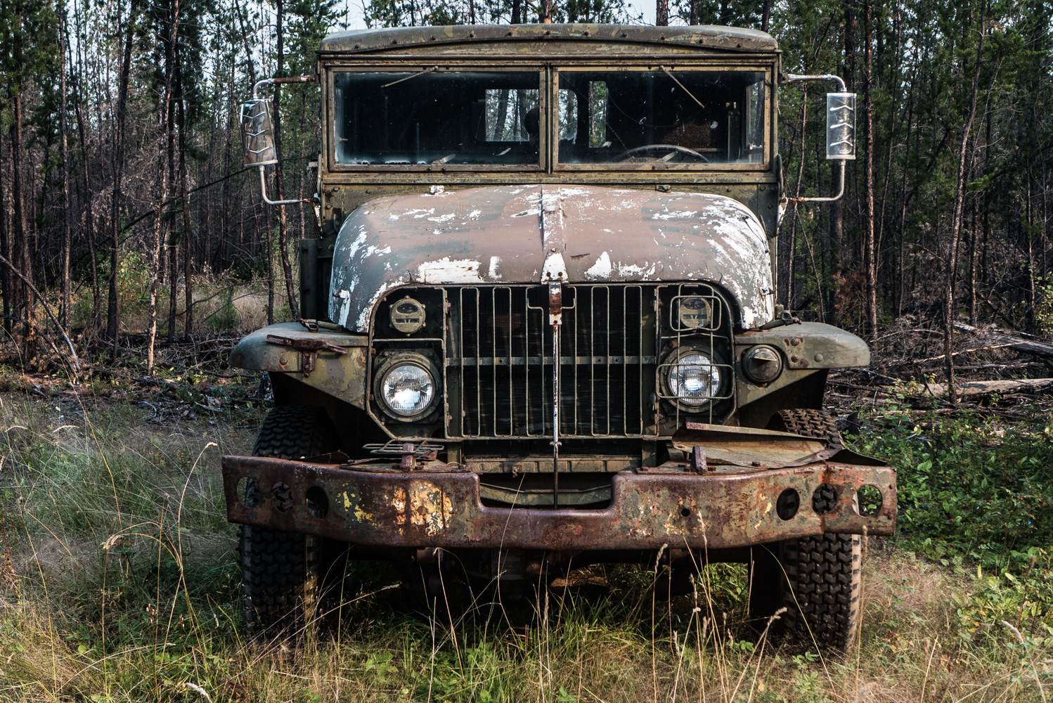  Army truck from the Second World War at Embarras Portage, August 2014. 