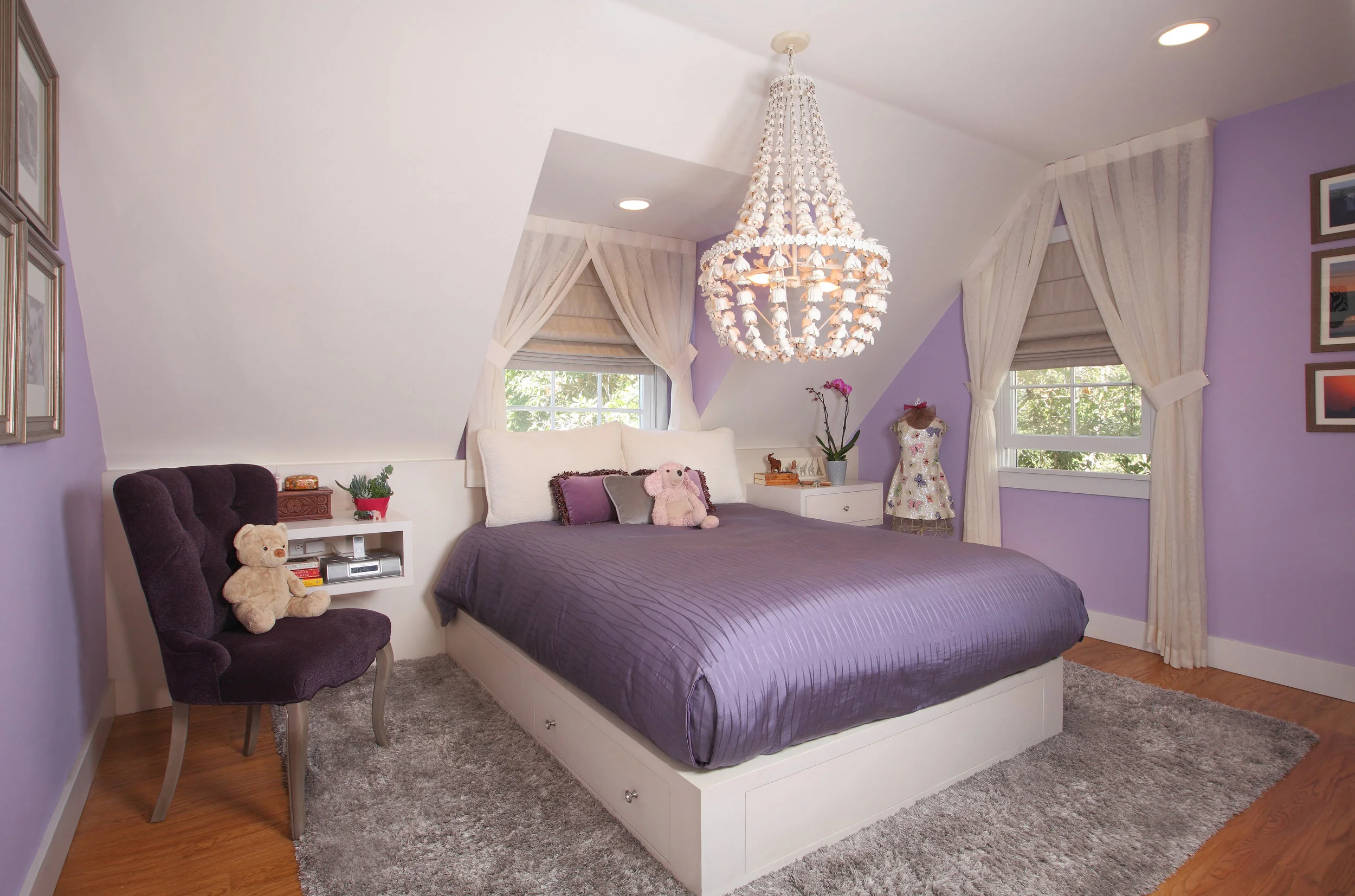 Purple Teenage Rooms Modern Girl Bedroom With Purple Walls And Unicorn Purple Teenage Rooms Modern Girl Bedroom With Purple Walls And Unicorn