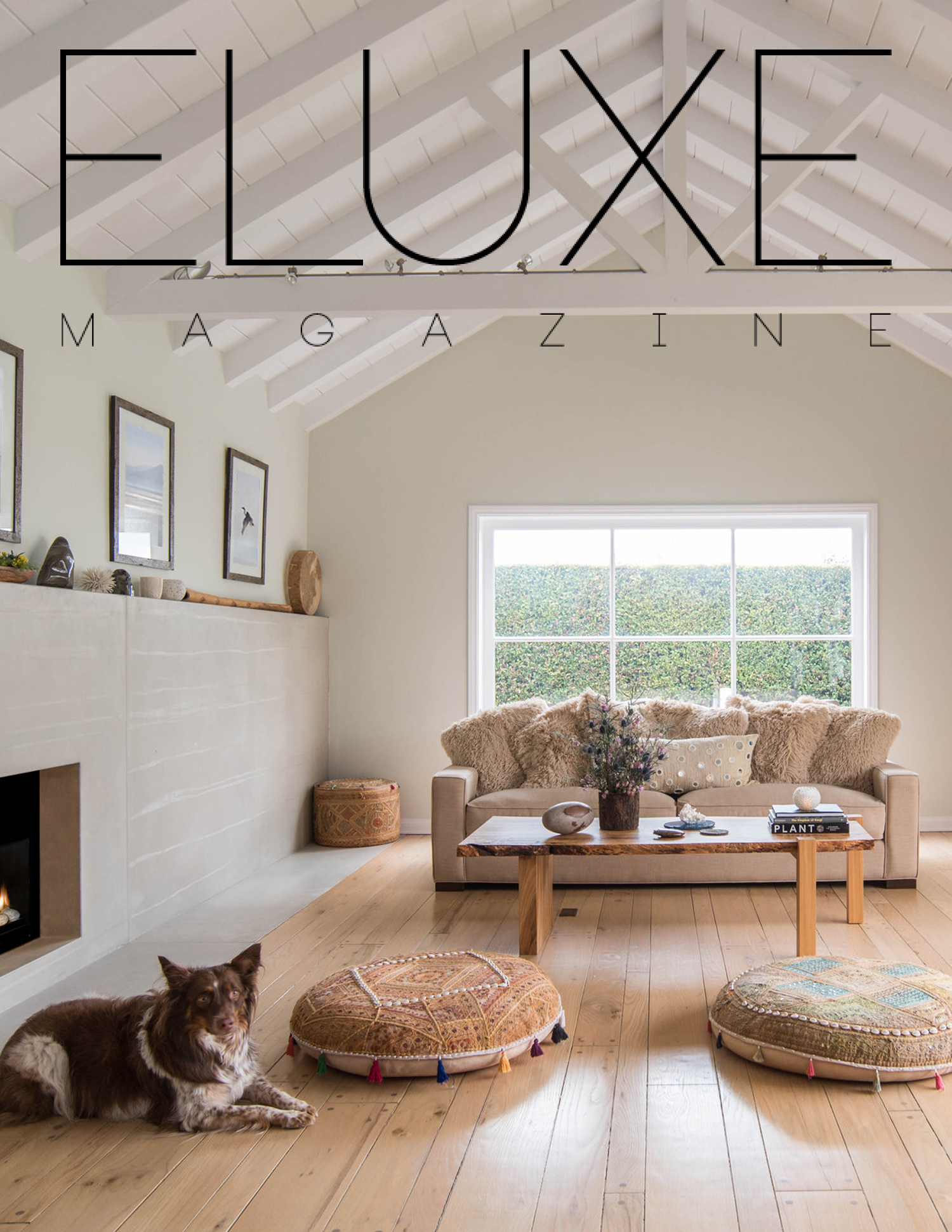  An interview with Sarah Barnard in “Eluxe Magazine” where Sarah discusses a peaceful, coastal design project.  