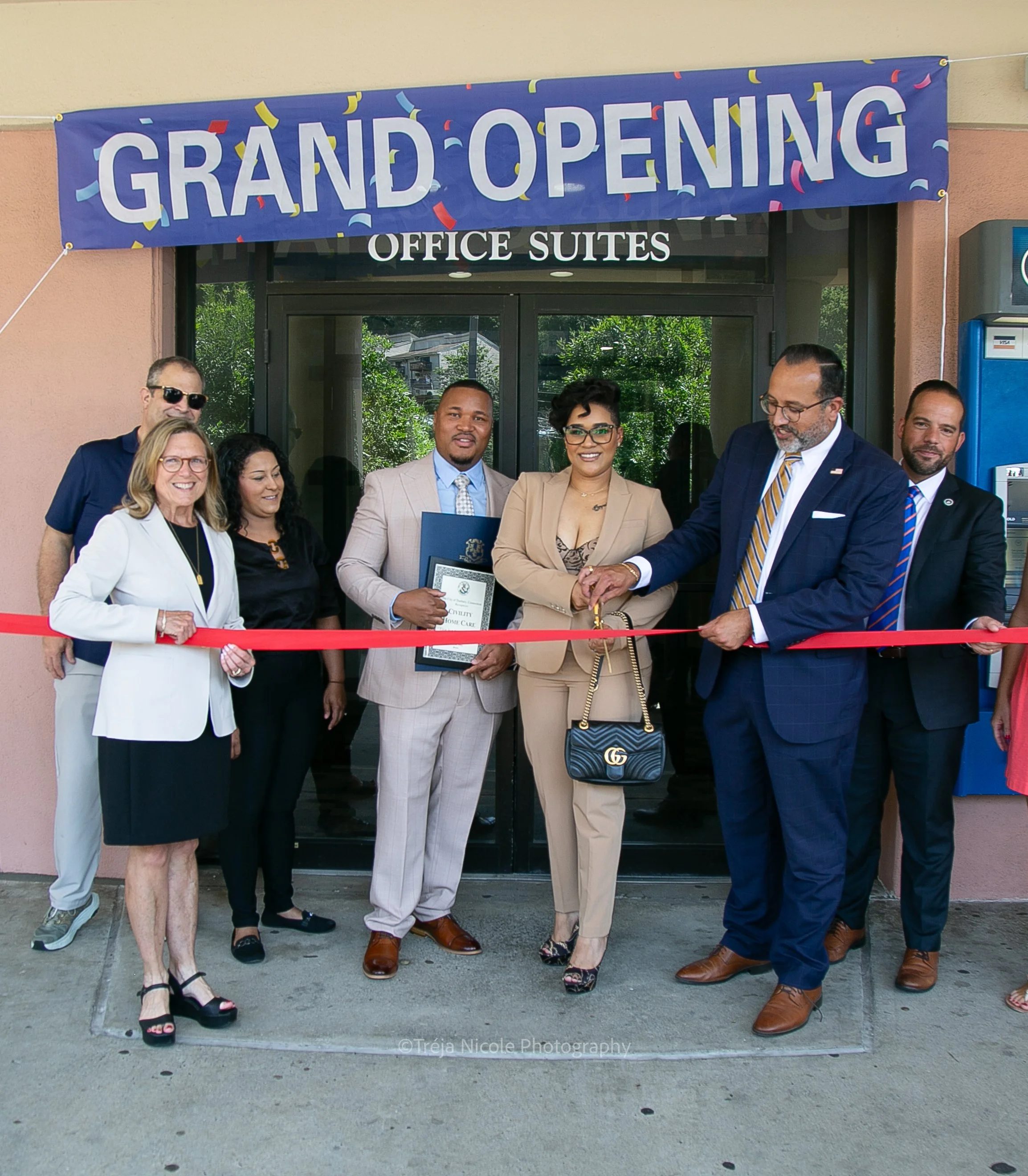 Connecticut business grand opening photographer