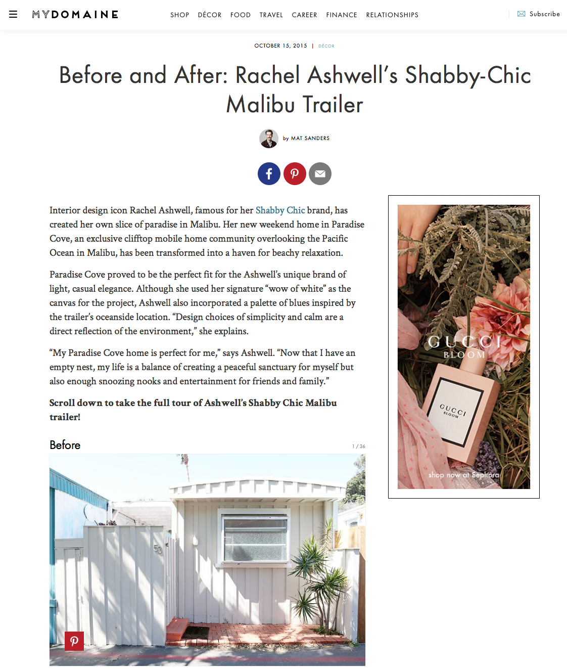 My Domaine x Rachel Ashwell