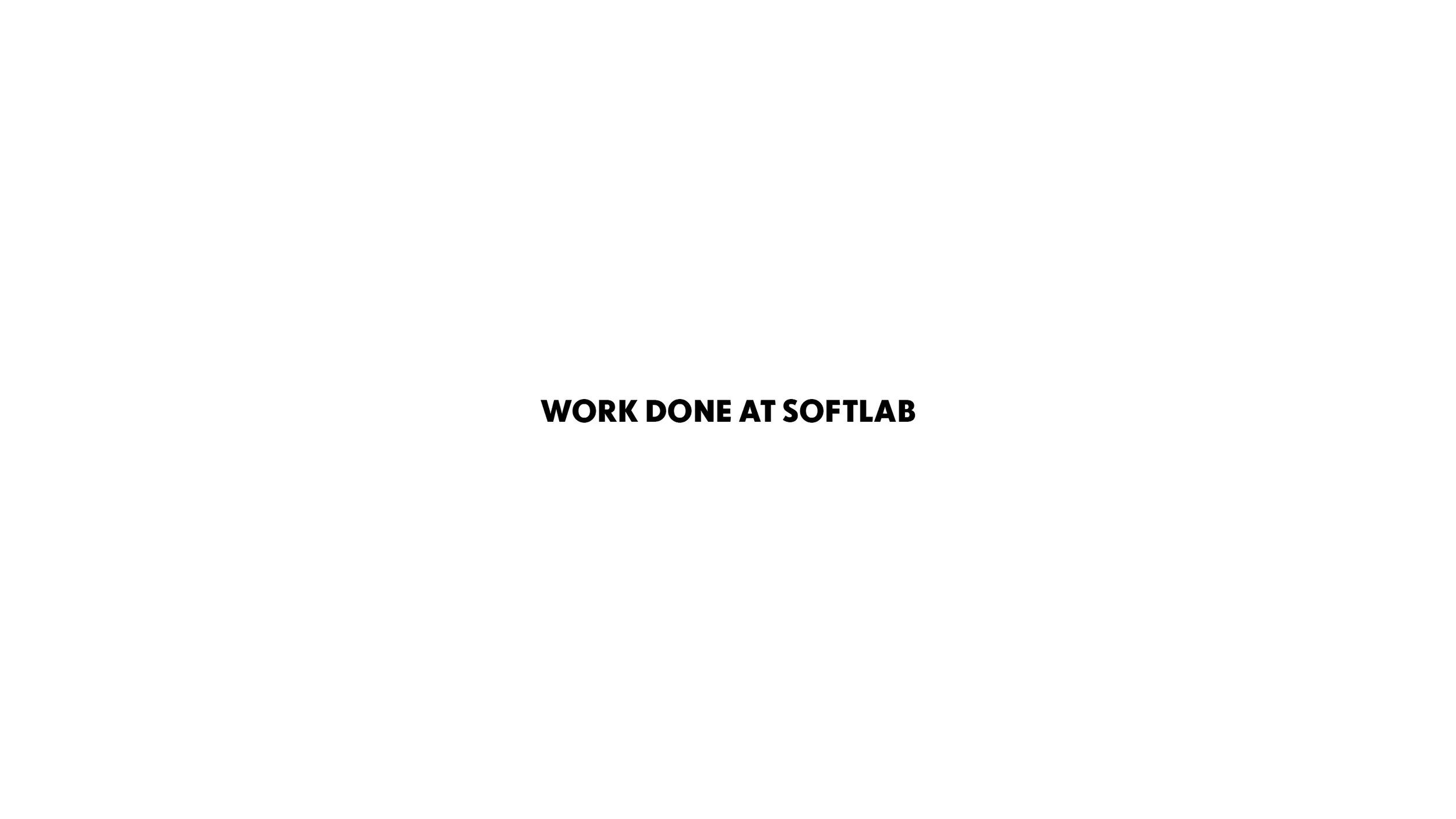 Work Experience SOFTlab is a firm based in New York City founded and led by Michael Szivos. During my time there the office varied in size from three to eight full-time employees. My experience at SOFTlab consisted of working on small design teams or medium-sized install teams, leading projects, or working solo on smaller installations or fabrication projects. I worked on all phases of design and fabrication including grasshopper scripting, 3d modeling, logistical tasks, materials sourcing, managing interns, making drawing sets, and communicating with outside fabricators and clients. Most projects were designed and pre-fabricated in house and installed in galleries, shops, or event and hospitality spaces. The projects were technically instensive with a heavy focus on detailing.