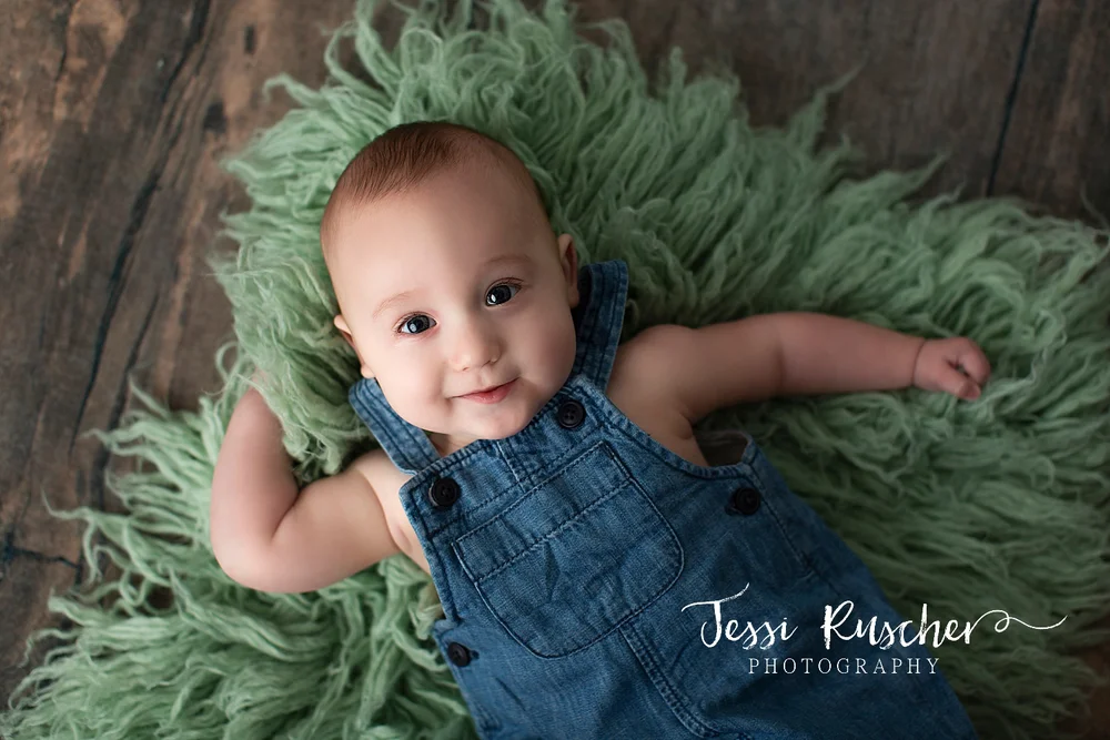 Jordy S 6 Month Photo Session North Hills Baby Photographer Jessi Ruscher Photography Pittsburgh Newborn And Family Photographer
