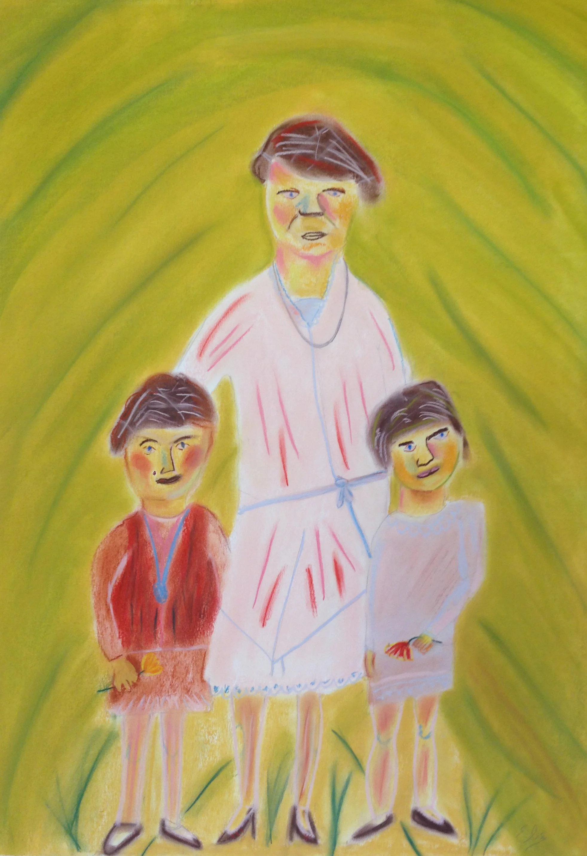 De 3 Musketiers - Pastel - Elie Decock - 2015
