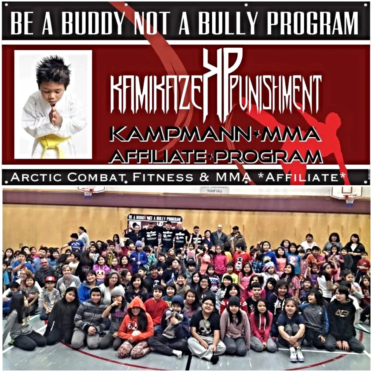 Be a Buddy not a Bully Program at Elizabeth Mackenzie Elementary (K-6) NWT.