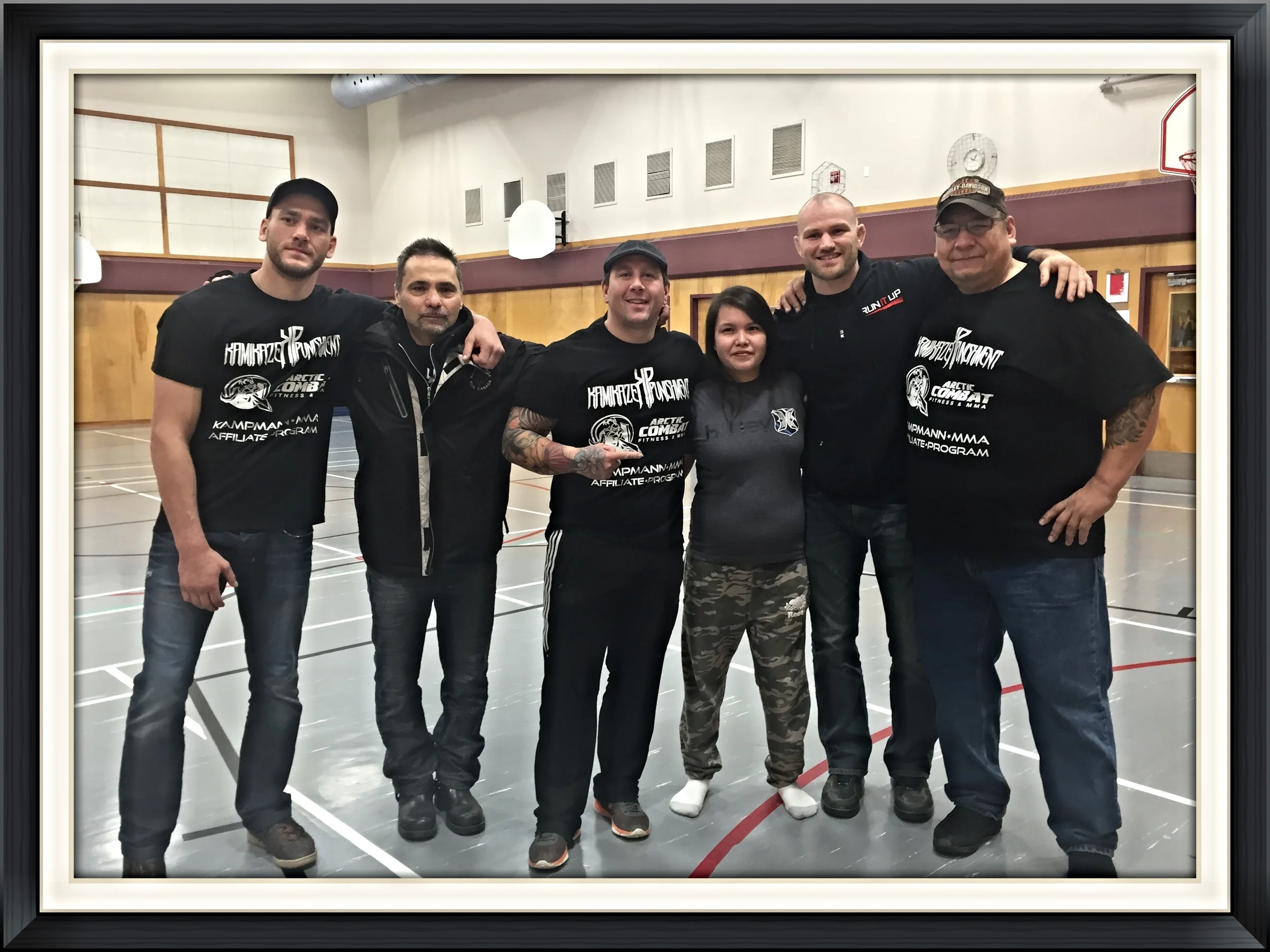 Women's anti-bullying program NWT-Yellowknife with self defence seminar. 