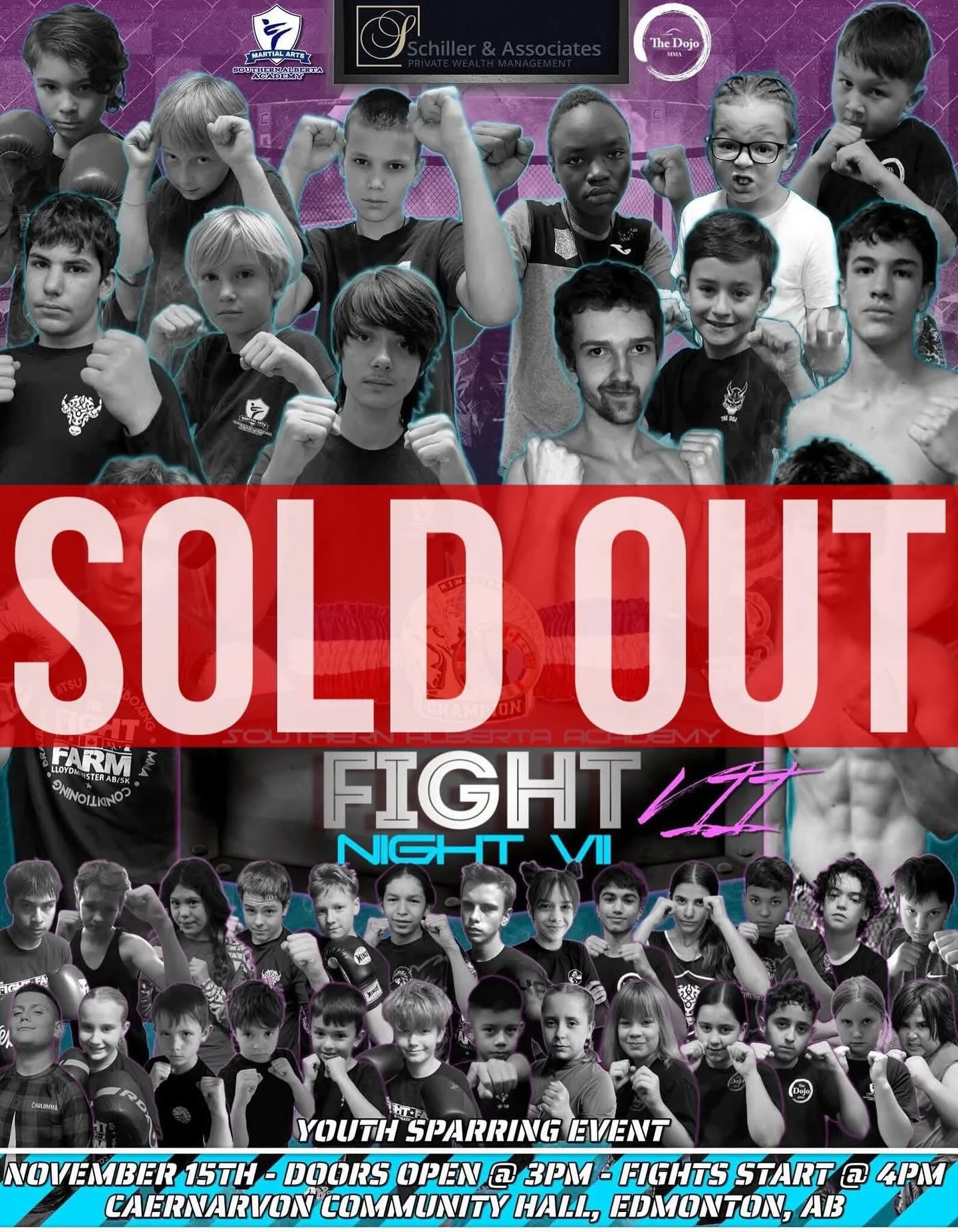 🎟️ Standing room tickets will be very limited at the door!

Let&rsquo;s raise the roof for Sam, Hunter, and Alejandro as they step into the spotlight at Fight Night 7 &mdash; where legacies begin! 💪🔥!

Representing KP in all title bouts:

🥋 The l