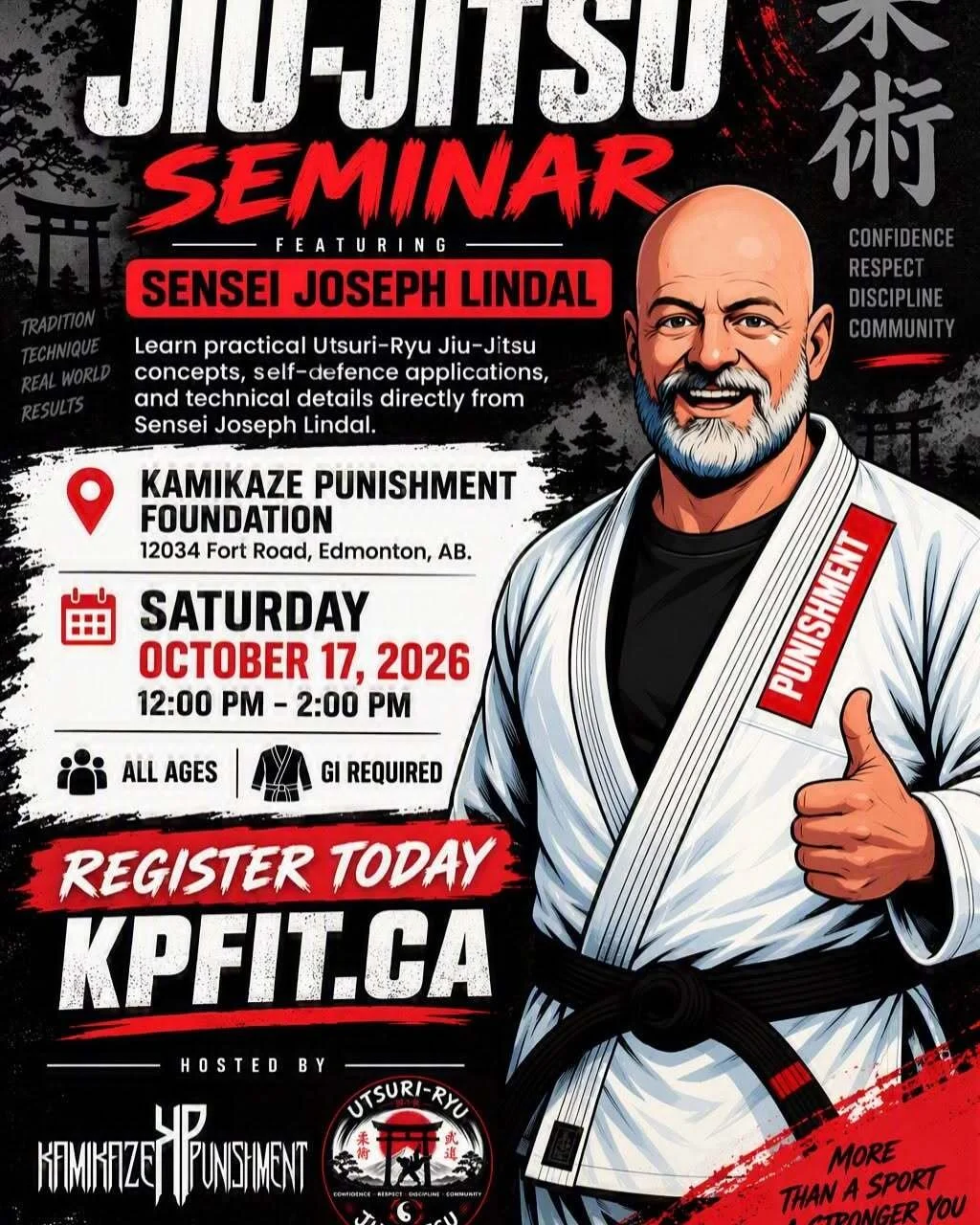 🥋 Seminars! More opportunities to grow!🥋 UTSURI-RYU JIU-JITSU SEMINAR 🥋
Join us for a special seminar with Sensei Joseph Lindal and deepen your understanding of practical Utsuri-Ryu Jiu-Jitsu. Whether you&rsquo;re looking to sharpen your fundament