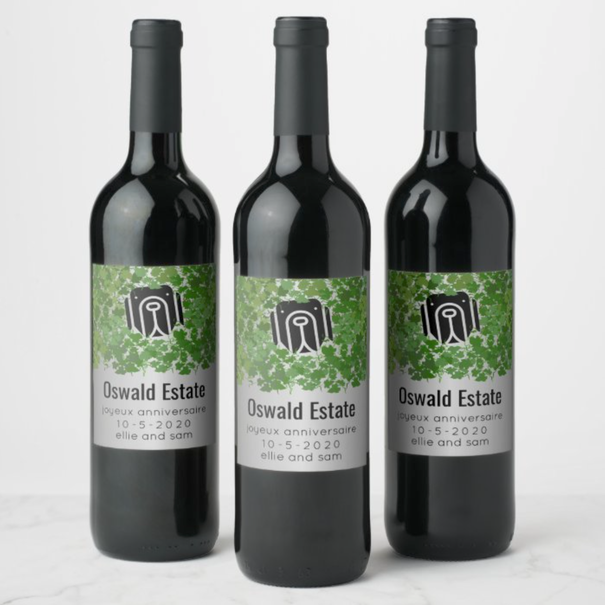 Custom wine labels