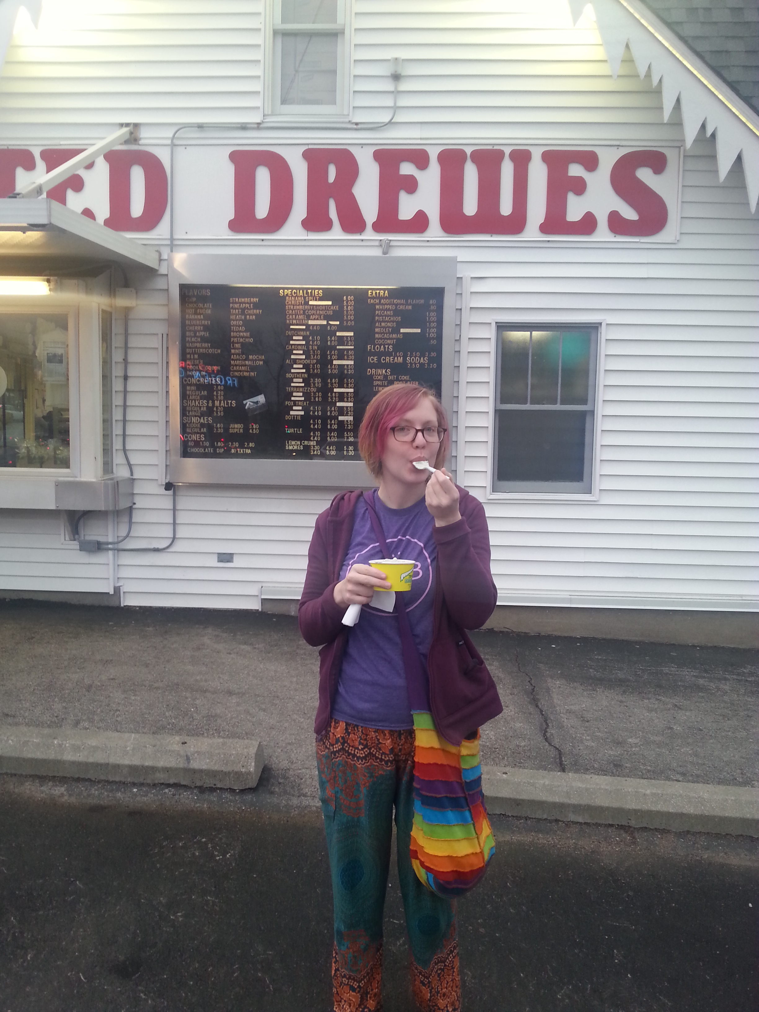 Ted Drewes. Always stop here if you're going through St. Louis.