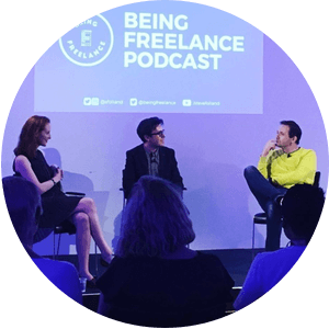 Being Freelance Podcast LIVE at IPSE's National Freelancers Day in London 2019