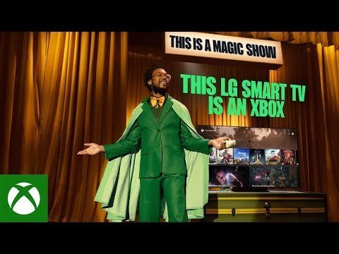 This LG Smart TV is an Xbox