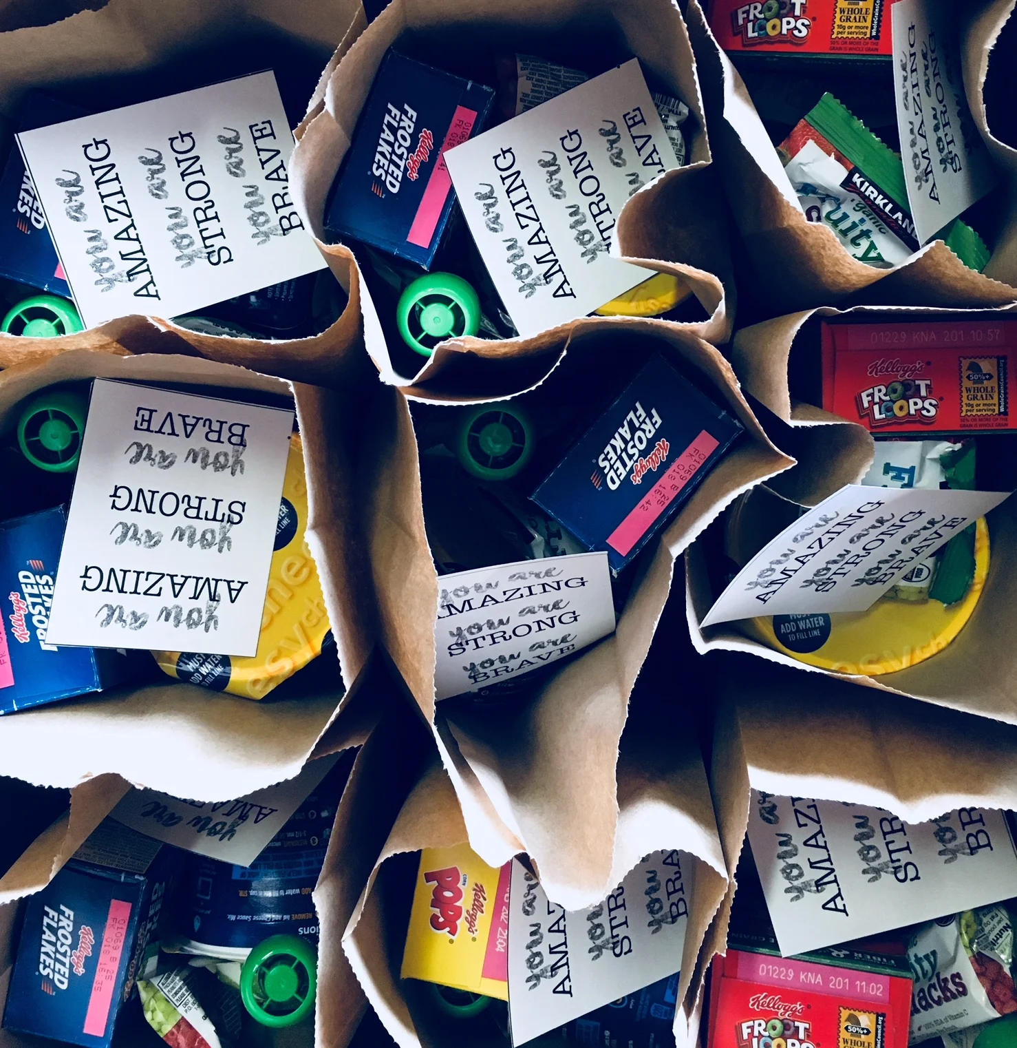 We've partnered with The Foundry's Pack-A-Sack program for 2018.
