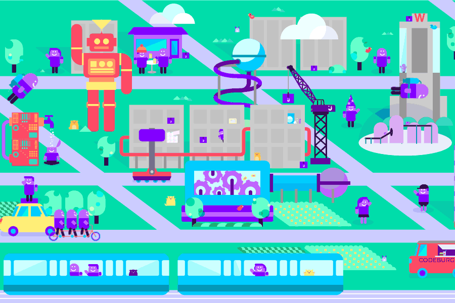 little purple people