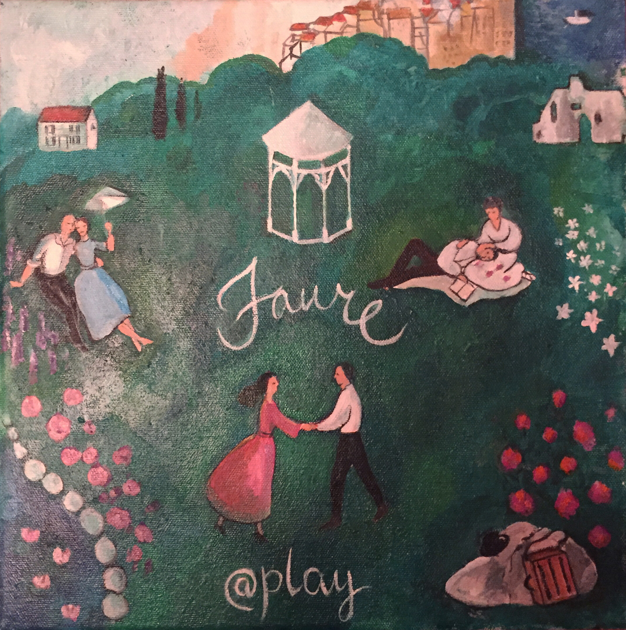 Faure at Play CD cover