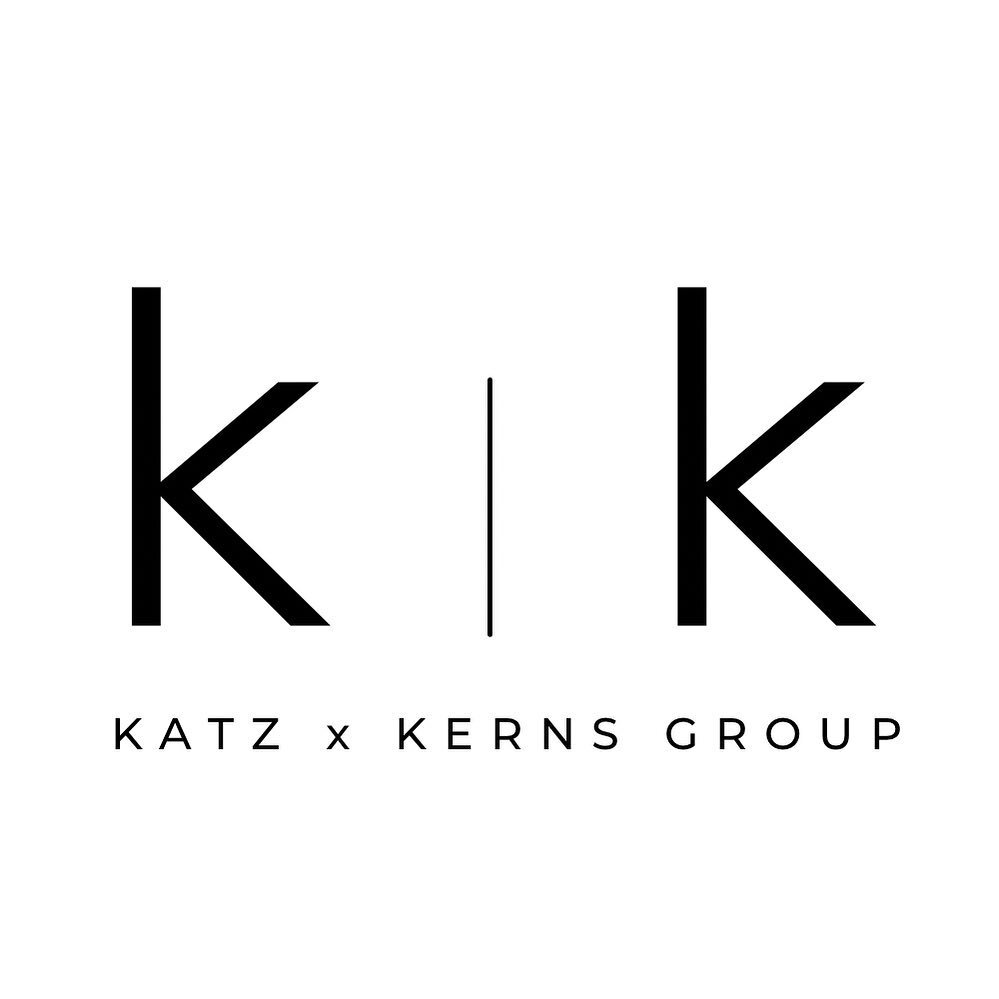 New logo representing a new partnership and an updated domain and website (KATZKERNS.com) to compliment this dynamic duo over at @katzkernsgroup.