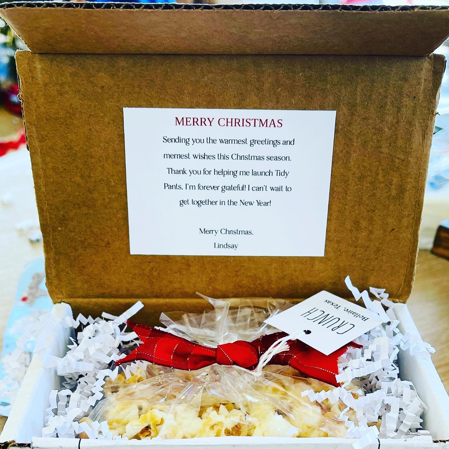 Sweet (&amp; salty) gift 🎁 from generous @tidy.pants put together by @basketcasehtx. I&rsquo;m always on the hunt for clever ways to show appreciation. How cute is this?!