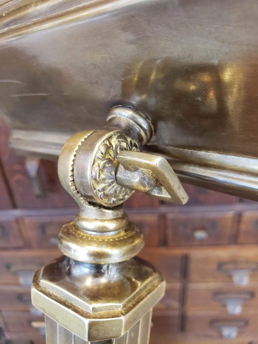 Lampe de Table et de Bureau Style Banquier Vintage Rétro avec Abat-jour