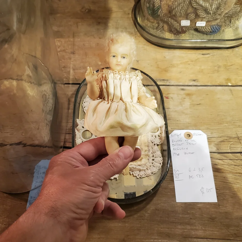 Mini Jésus en cire - Catho Rétro