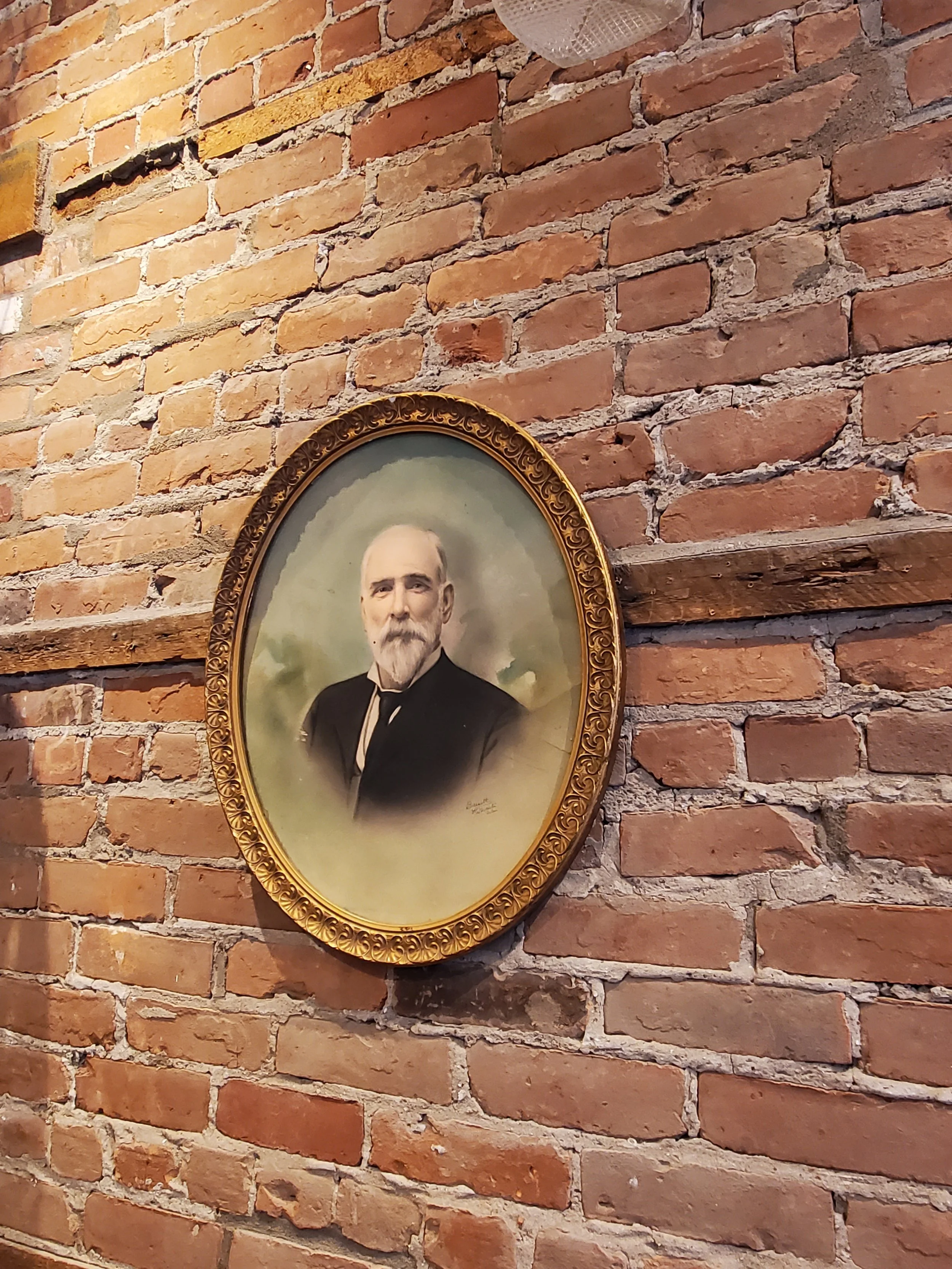 Cadre mural portrait Old Man antique AC 6186