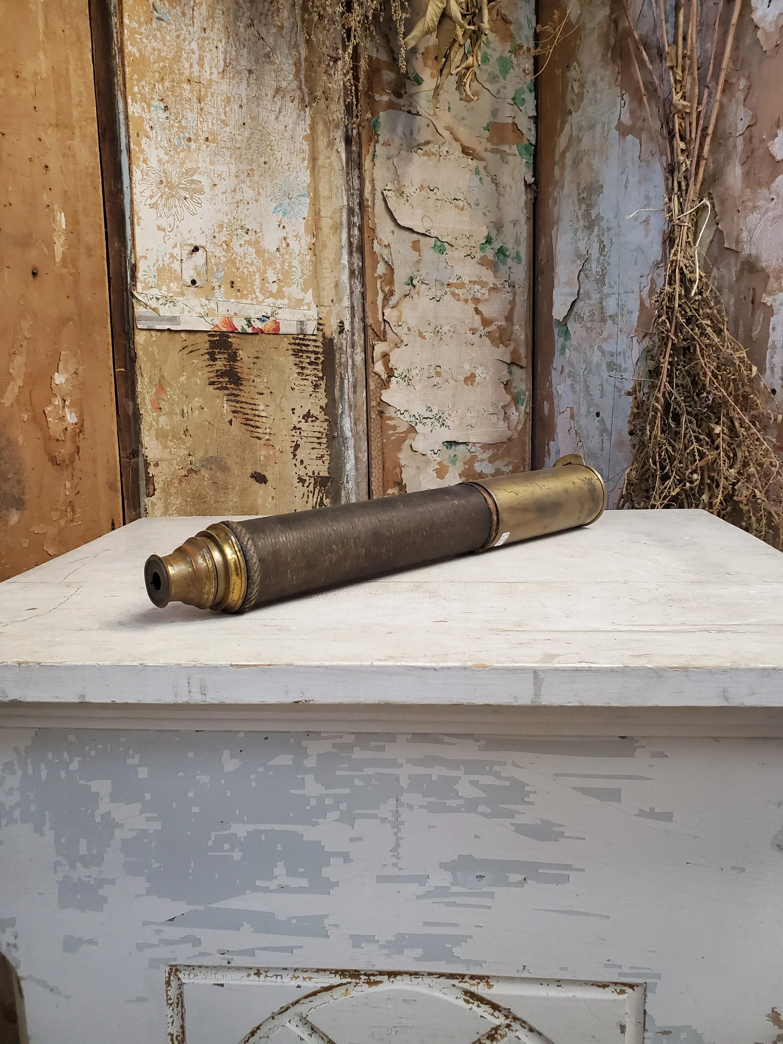 Longue vue de marine en laiton antique AC 6227