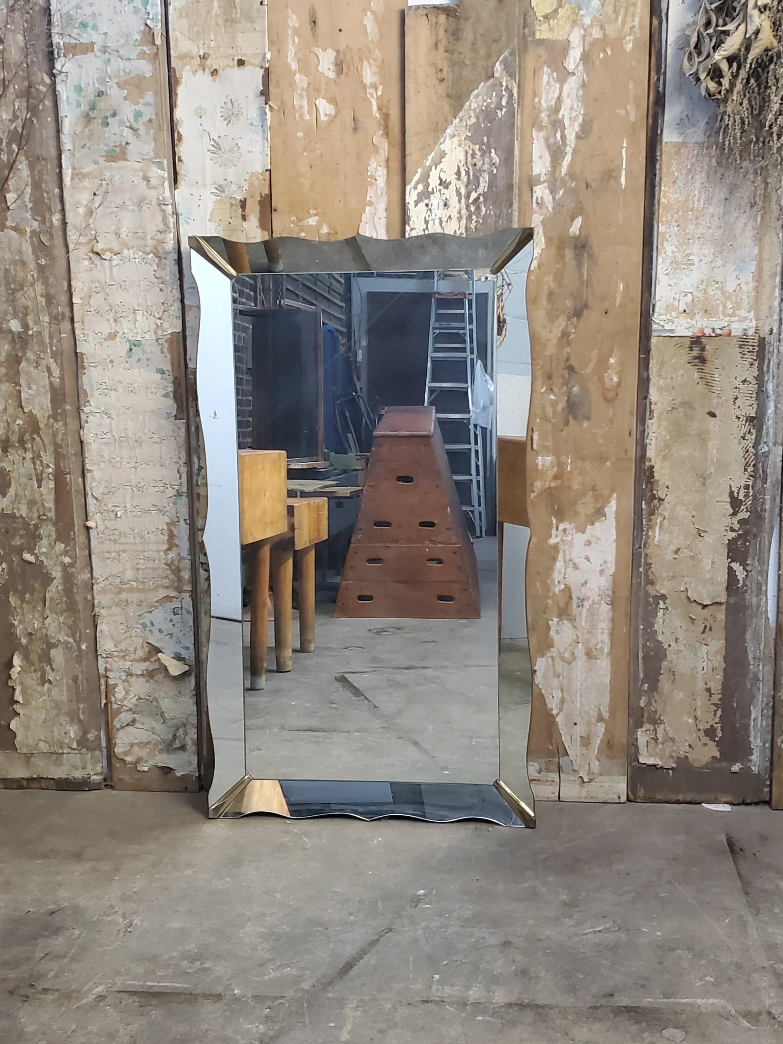 Miroir mural style rococo vintage AC 6180