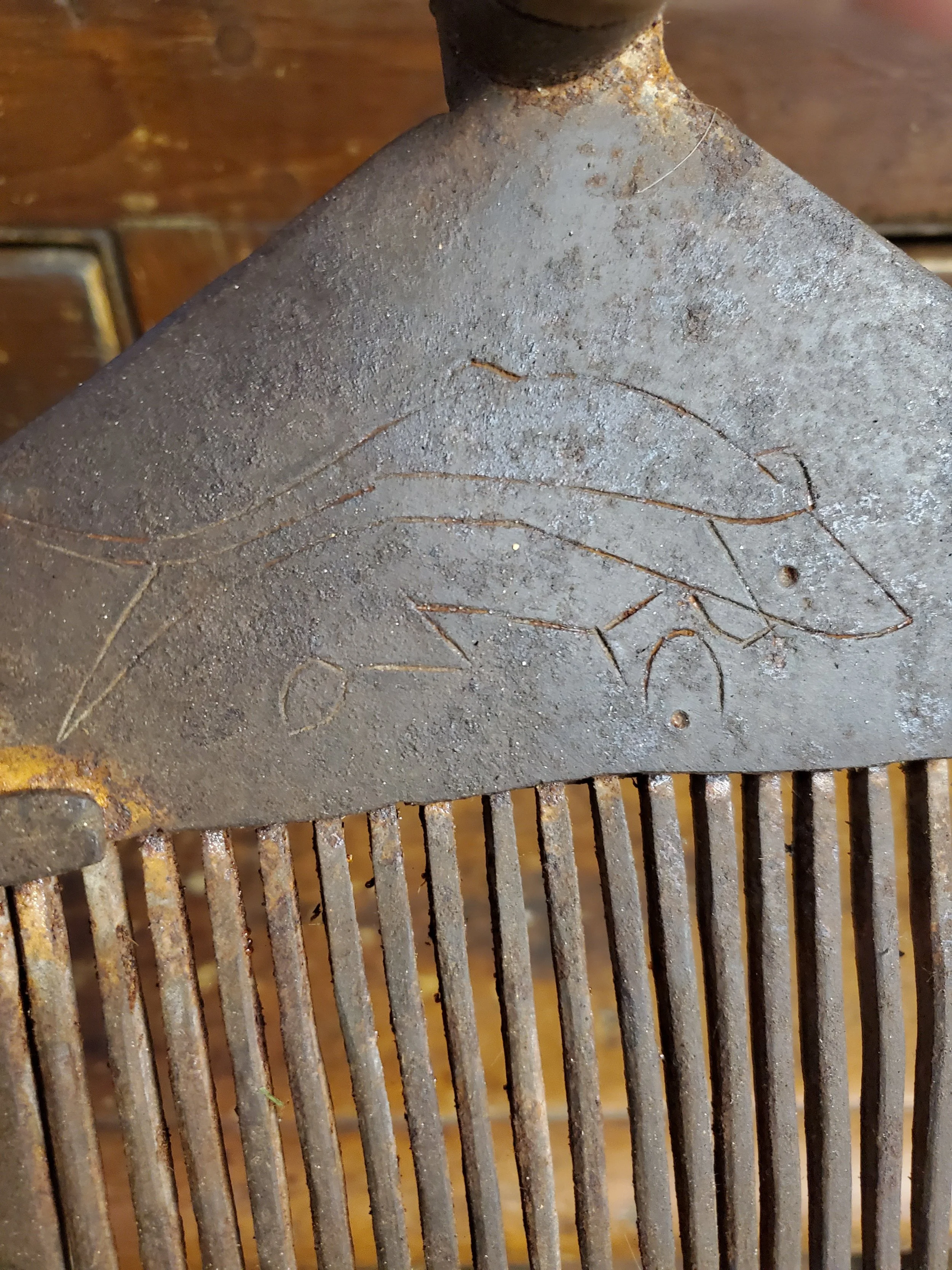 Peigne à carder la laine antique AC 6079