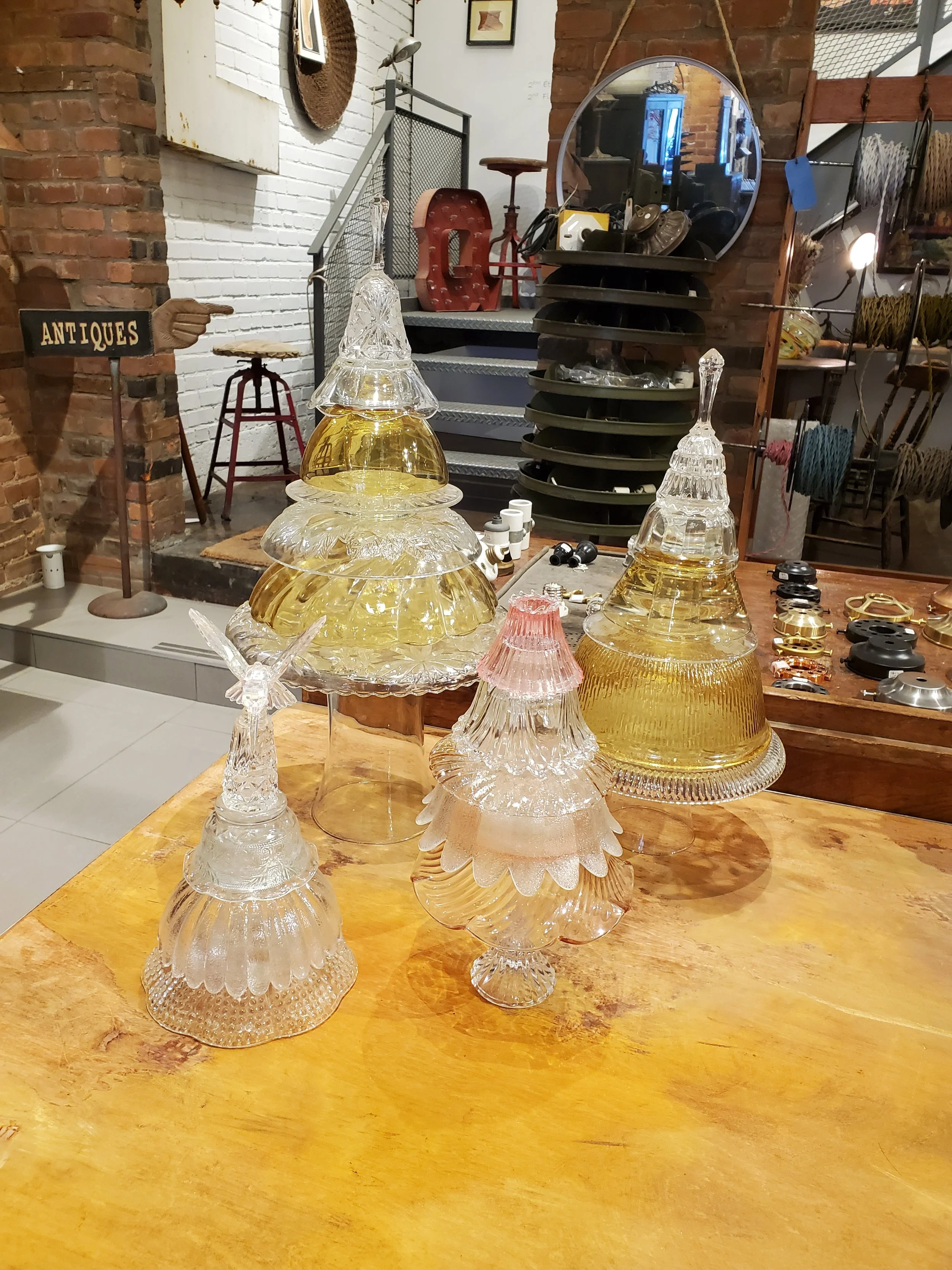 Décoration en verre vintage AC 6169