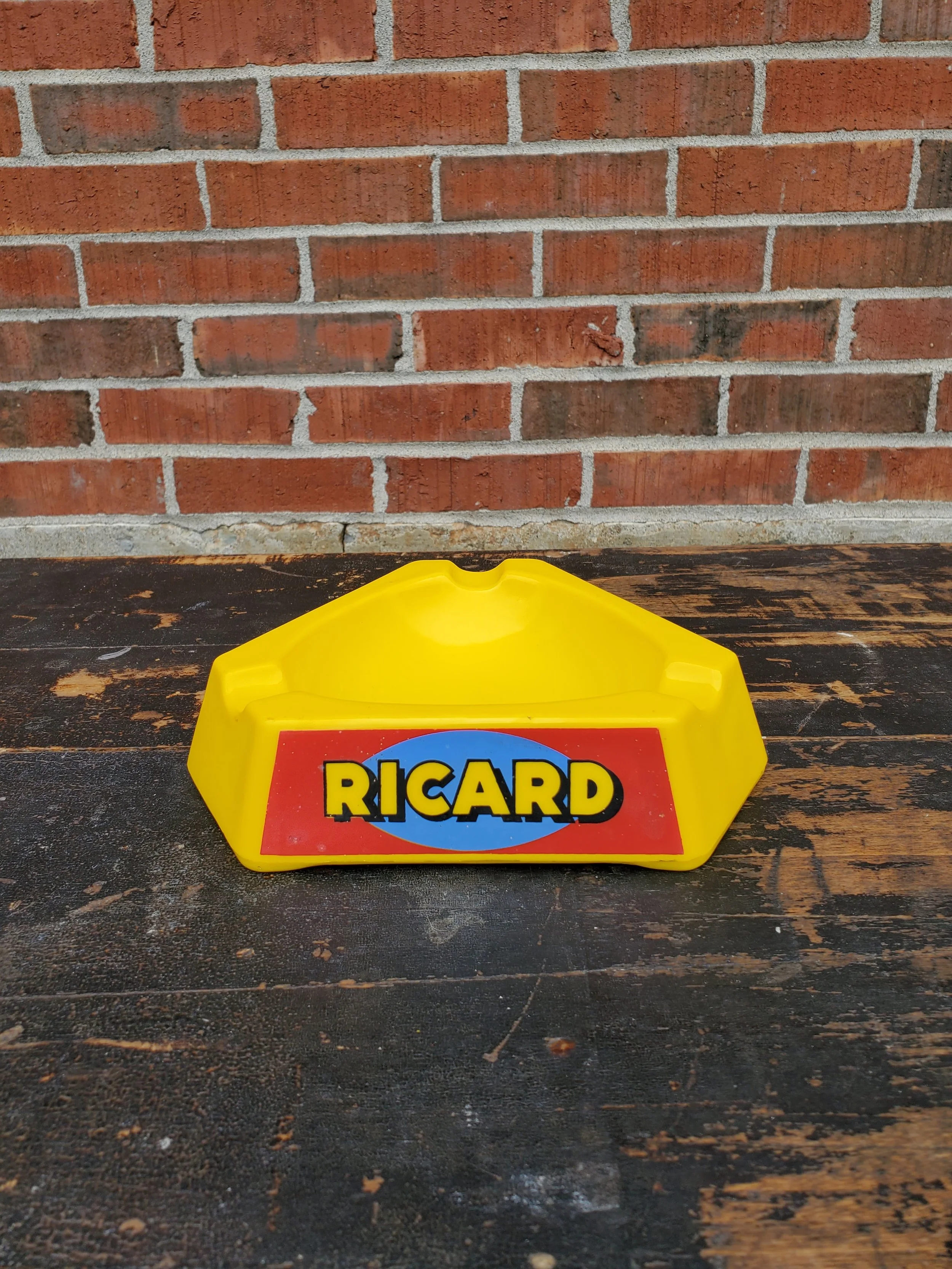 Cendrier publicitaire XL RICARD vintage AC 6196