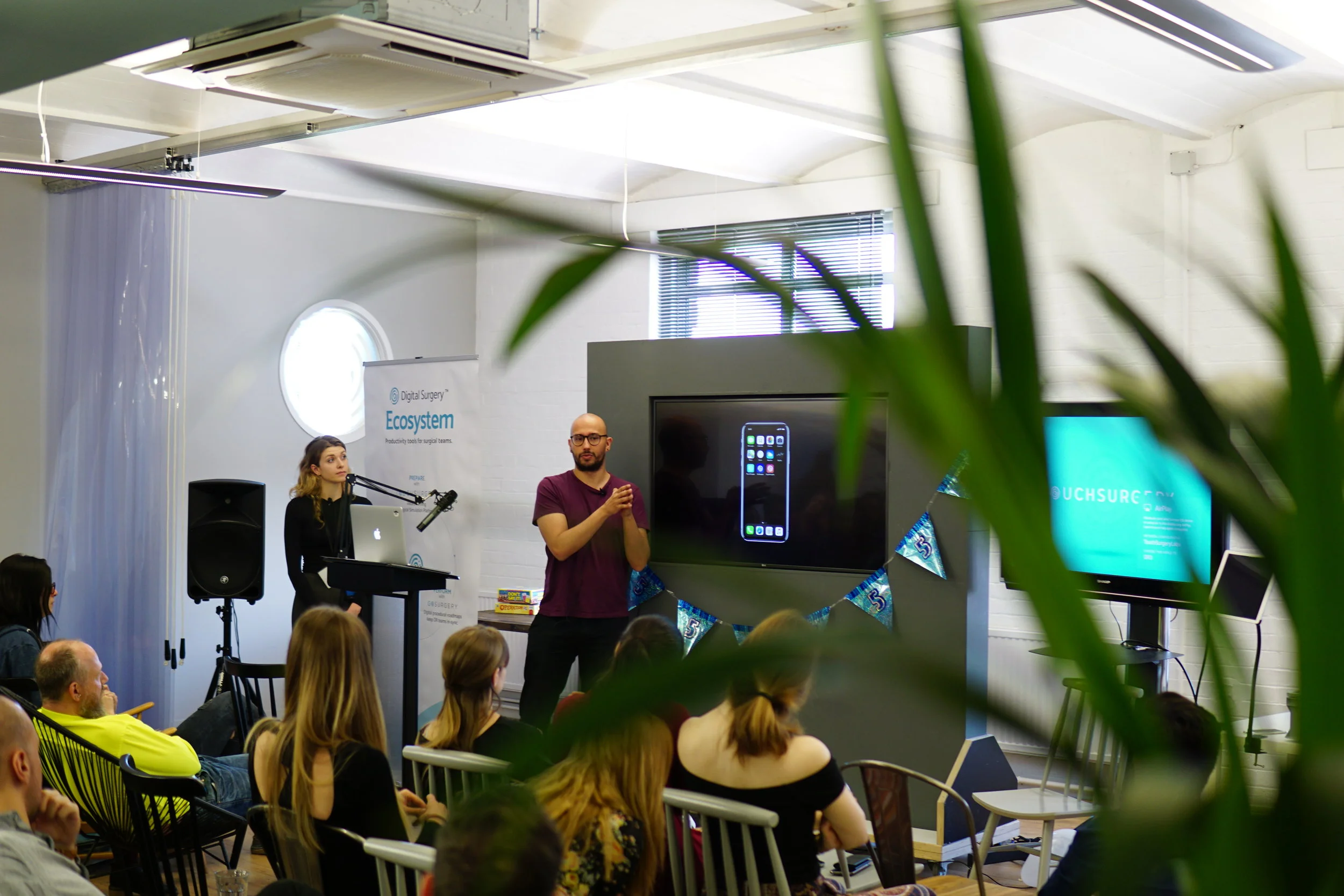 Regular design showcases to the teams across the company - explaining our projects and developments going on at the time within the Design team!